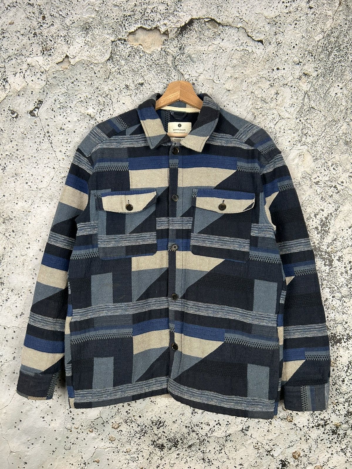 Japanese Brand Vintage Anerkjendt Oversized Shirt Alternative Rock Punk Size US M / EU 48-50 / 2 - 1 Thumbnail