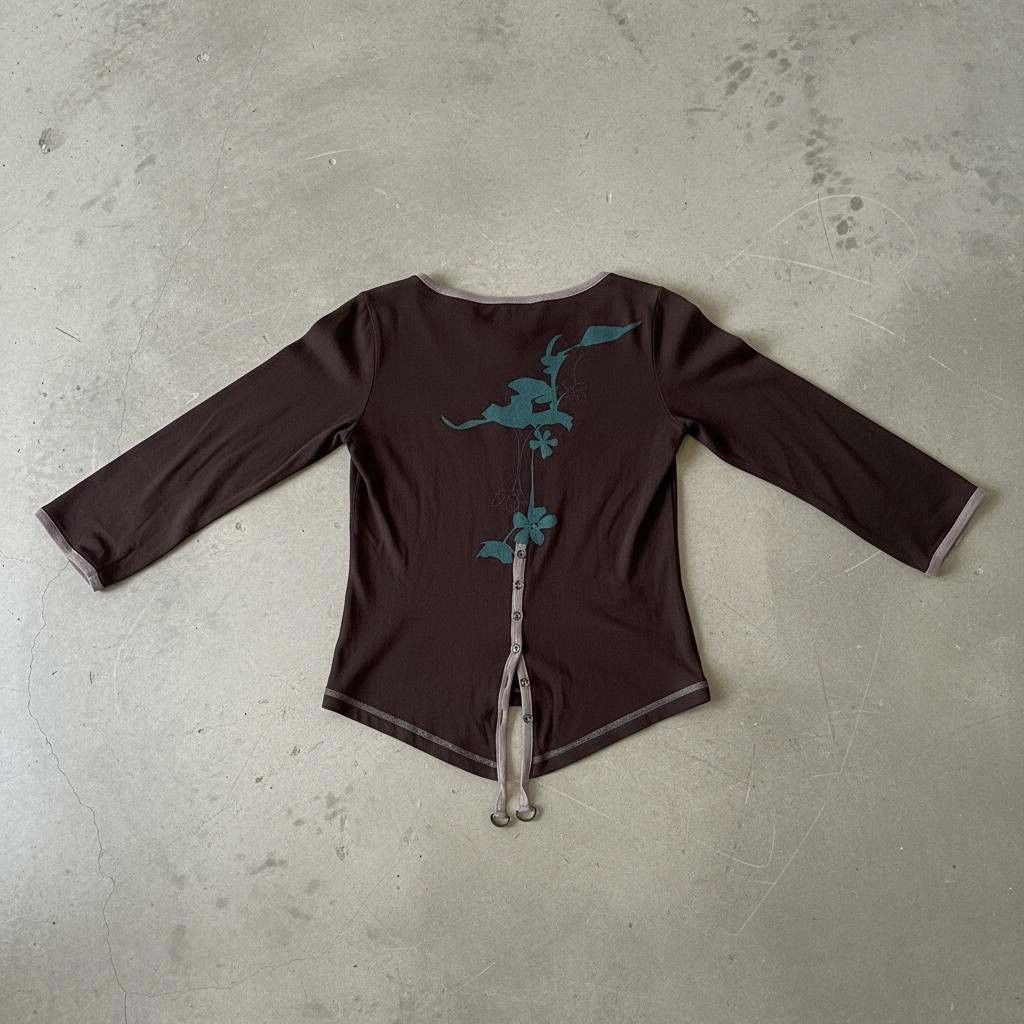 Cop Copine The Cop Copine Open Back Top Size ONE SIZE - 5 Thumbnail