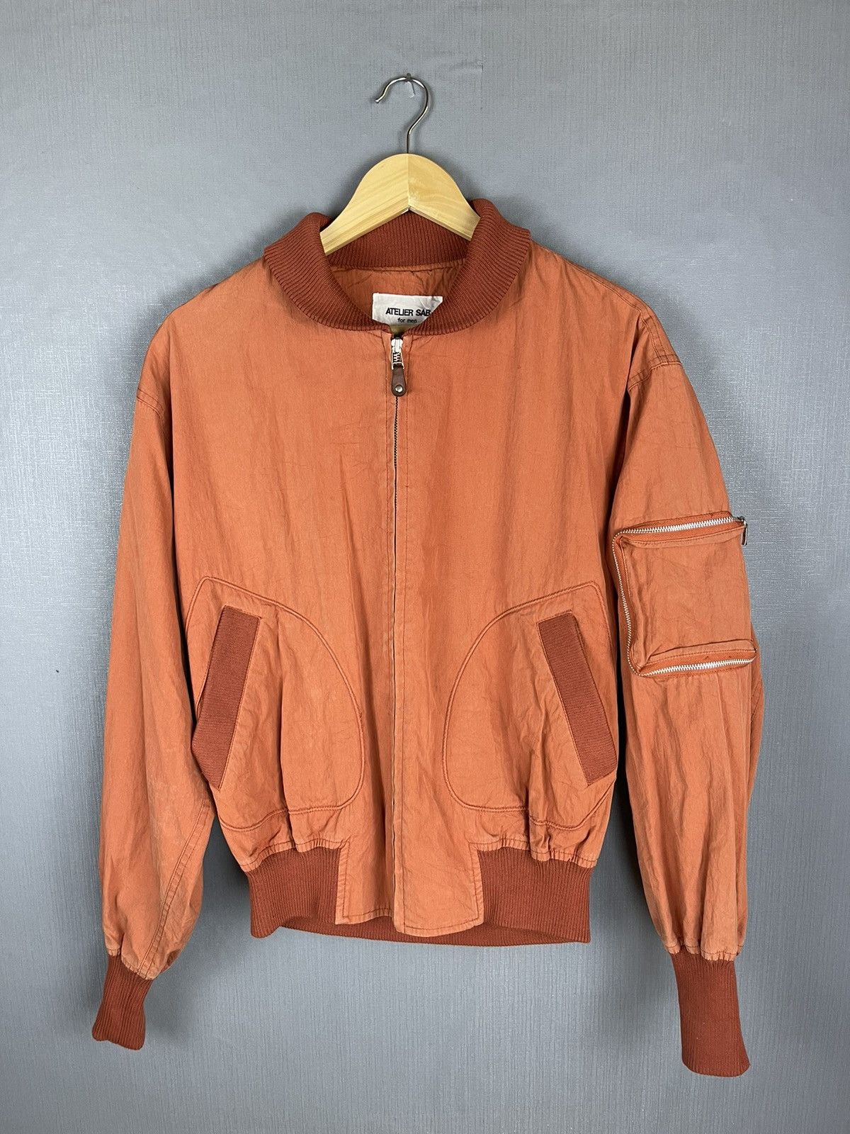 Japanese Brand × Vintage VINTAGE ATELIER SAB For Men Bomber Jacket Size US M / EU 48-50 / 2 - 1 Thumbnail