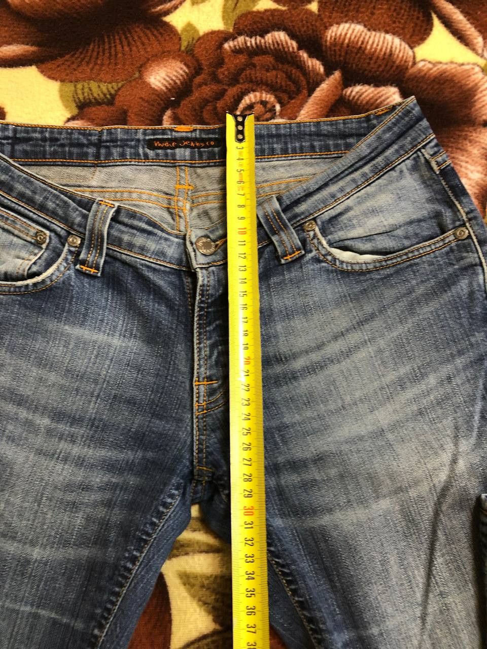 Nudie Jeans Nudie Tube Kelly Stretch Fit Straight Leg Faded flared jeans Size 28" / US 6 / IT 42 - 12 Thumbnail