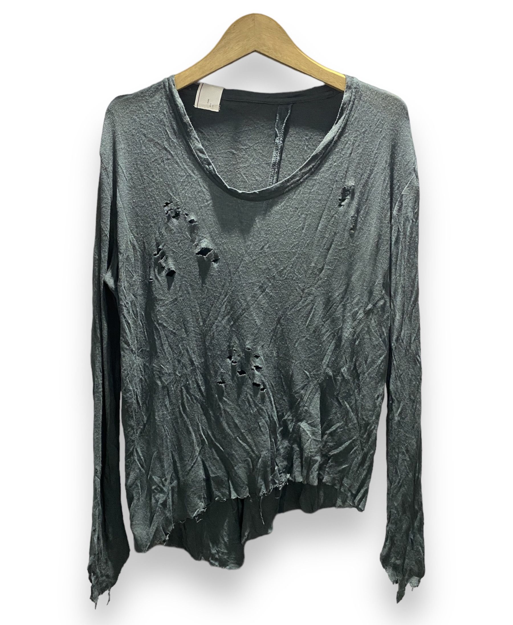 Japanese Brand Codes combine asymmetric destroyed LGB style Size US M / EU 48-50 / 2 - 3 Thumbnail