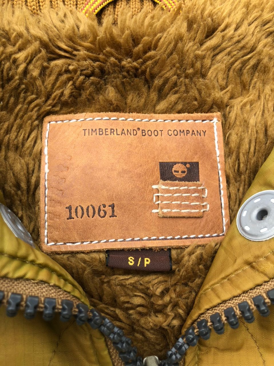 Timberland × Vintage Vintage Timberland Quilted Sherpa Jacket Faded Size US M / EU 48-50 / 2 - 4 Thumbnail