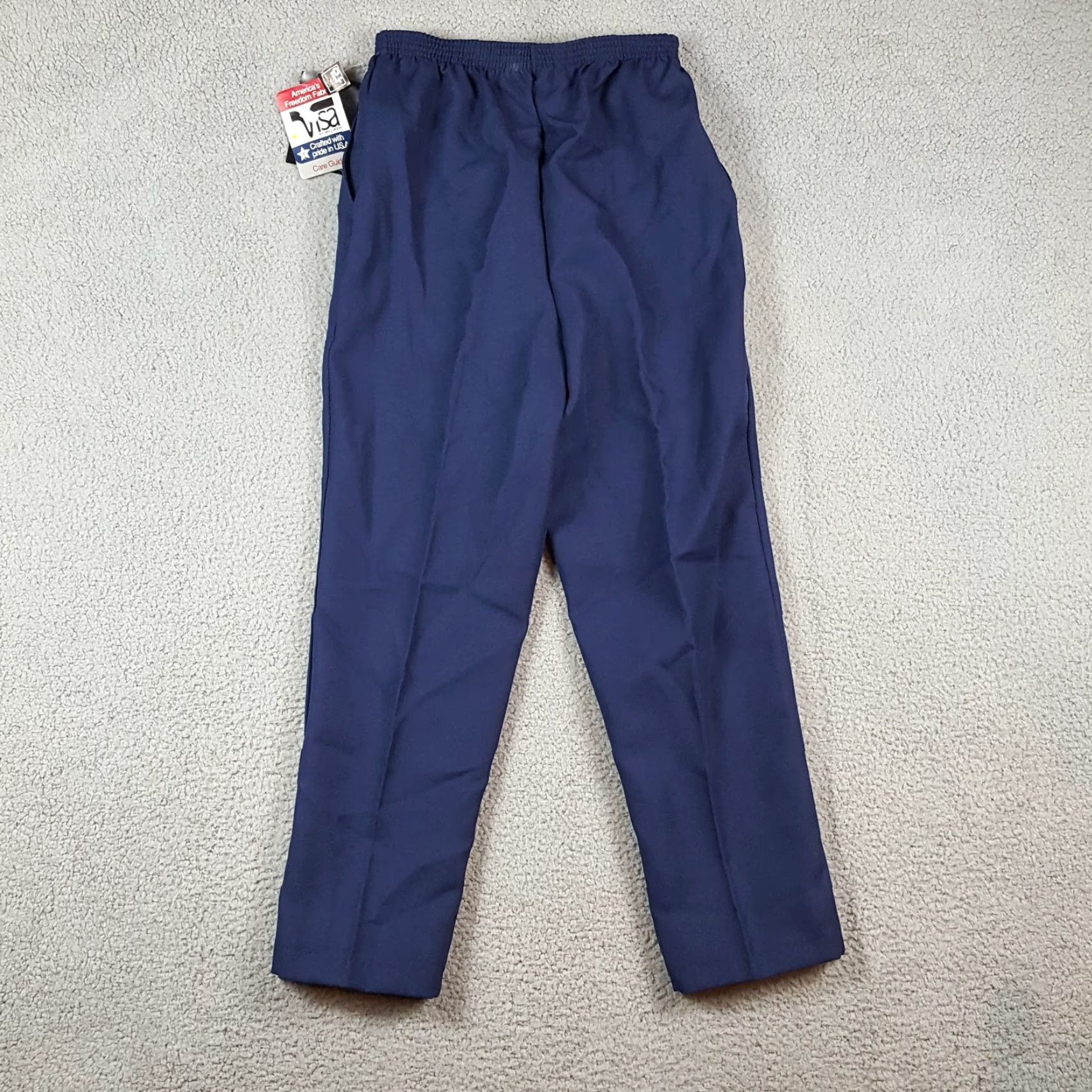 Vintage VINTAGE Separate Issue Dress Pants Women 100% Polyester 80s 90s 00s Blue Size 10 USA Made Stretch Waist Tapered Leg Dress Pants Womens Regular Size 32" / US 10 / IT 46 - 5 Thumbnail