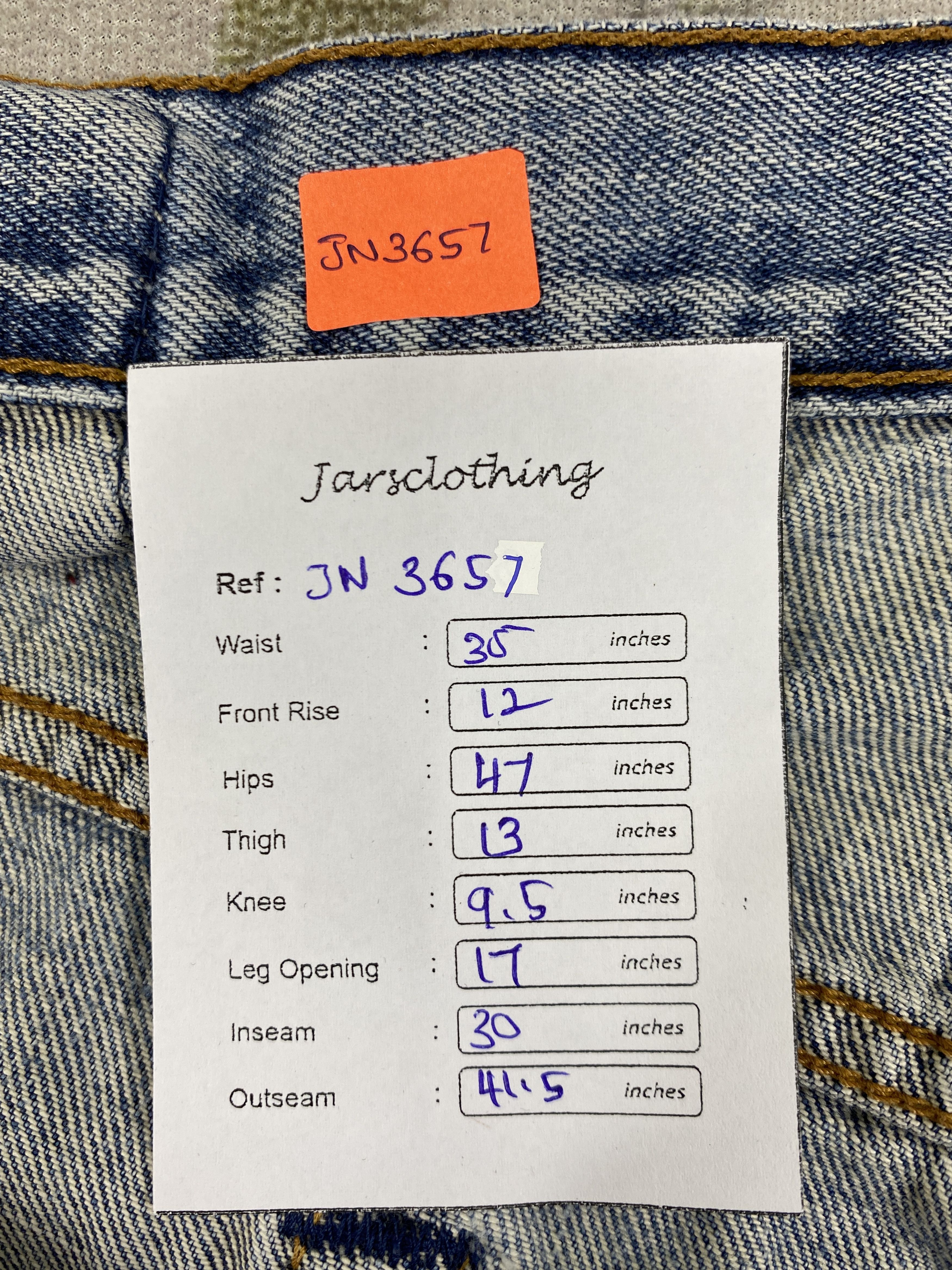 Levi's Distressed Blue Vintage Levi's Jeans 35x30 Denim- JN3657 Size US 35 - 8 Thumbnail