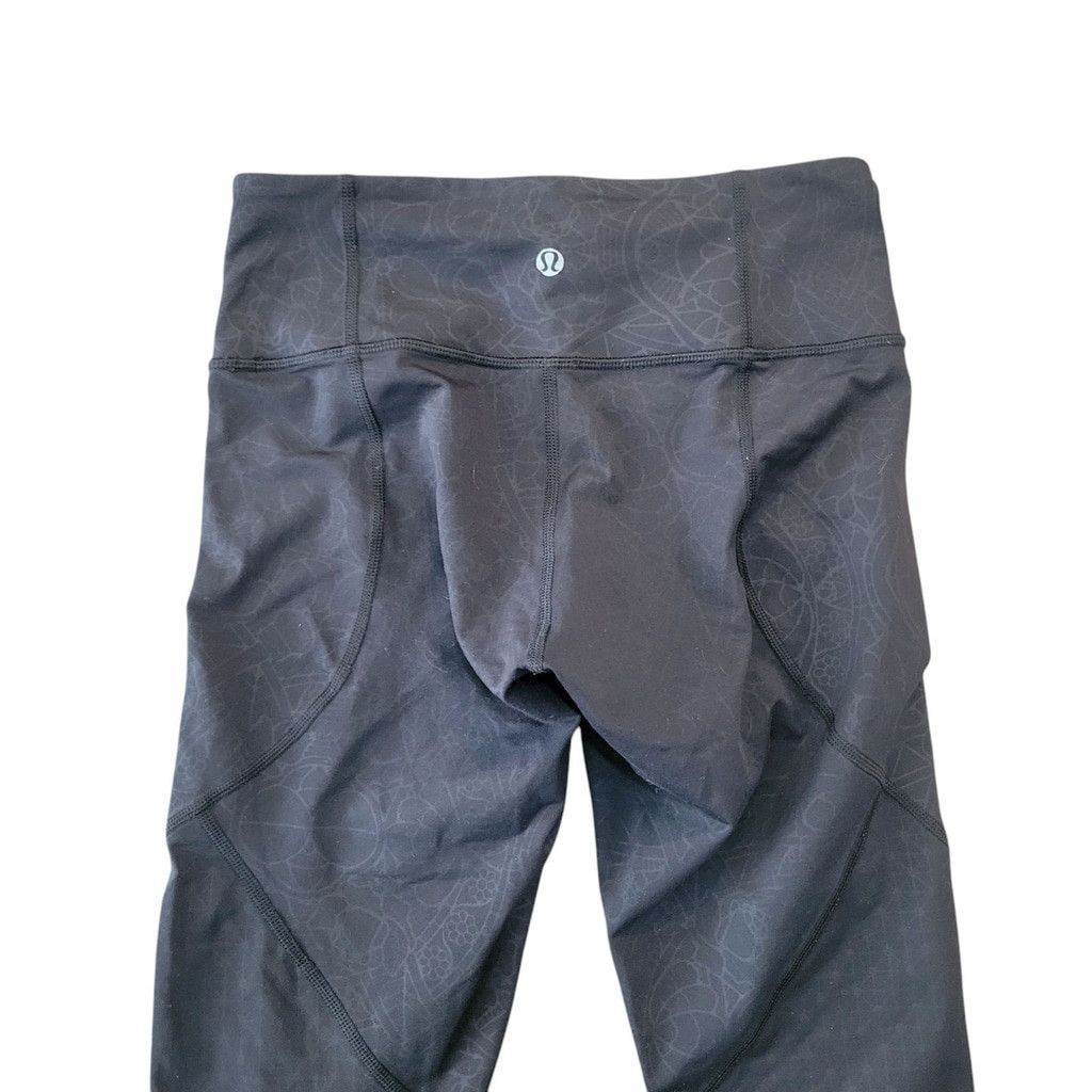 Lululemon Lululemon Athletica Leggings Women's Size 4 Black Waist 24" Size 27" / US 4 / IT 40 - 4 Thumbnail