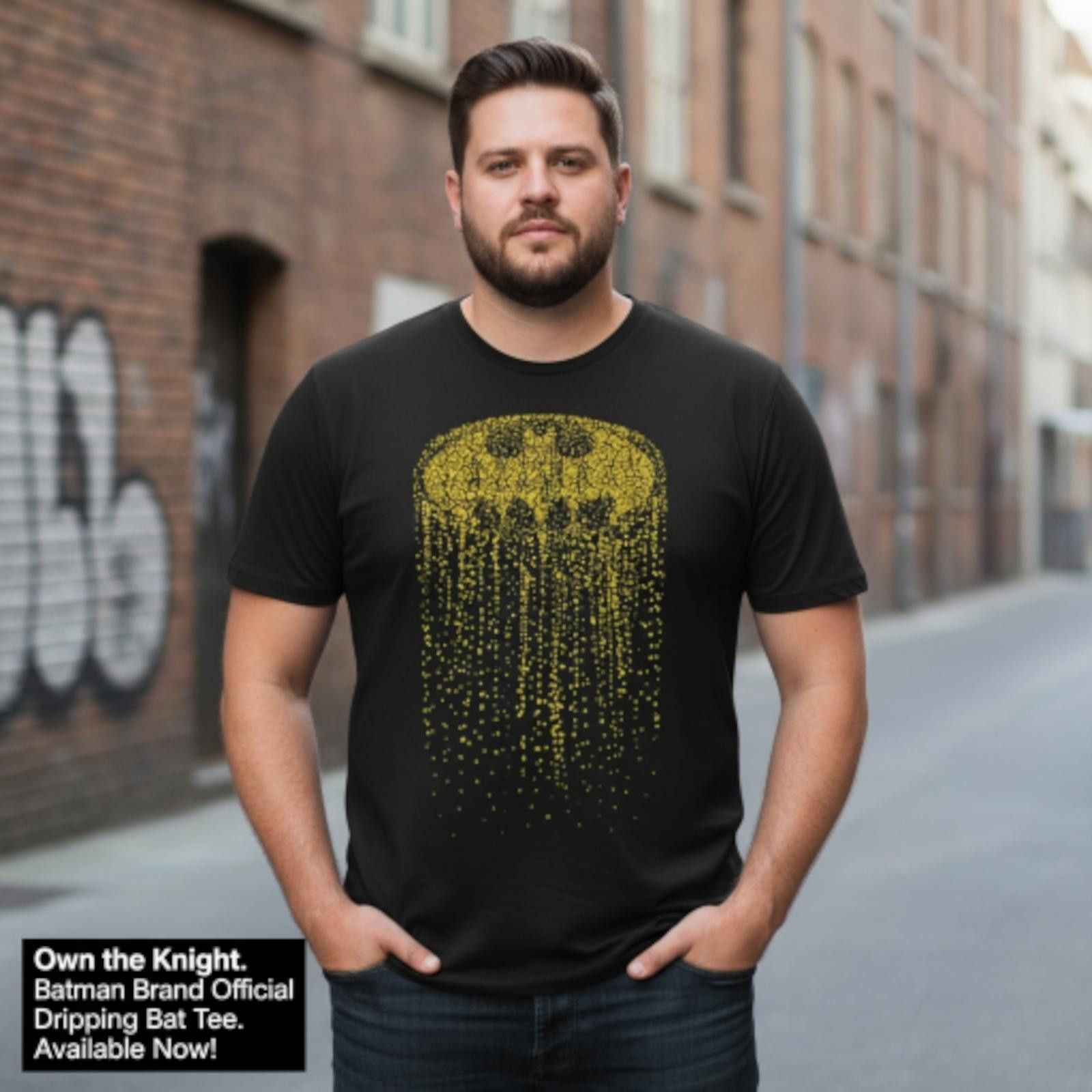 Other Batman Brand Official Dripping Bat Tee Size 2XL Size US XXL / EU 58 / 5 - 1 Thumbnail