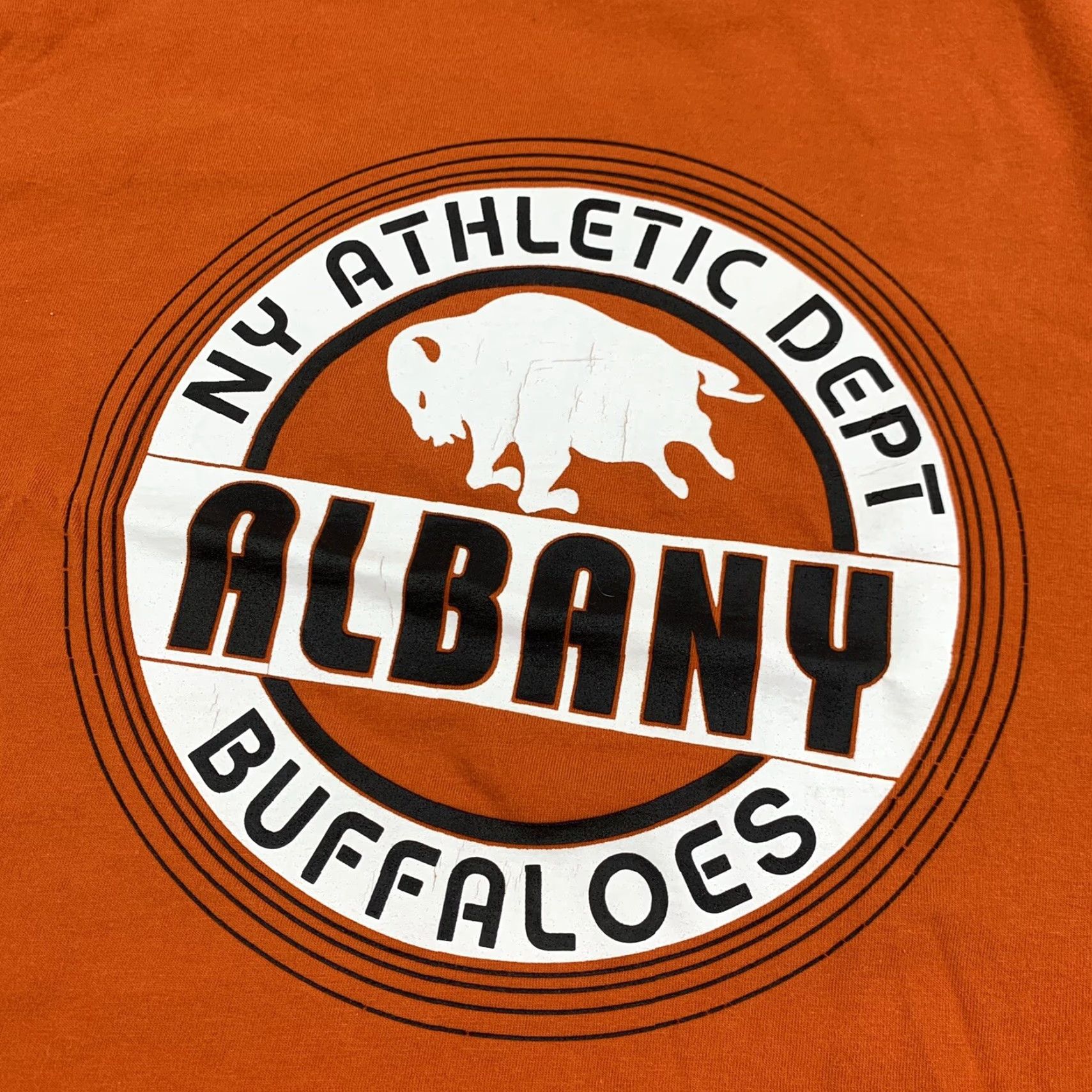Old Navy VINTAGE Old Navy T Shirt Adult M Orange Athletic New York Y2K Size US M / EU 48-50 / 2 - 4 Thumbnail