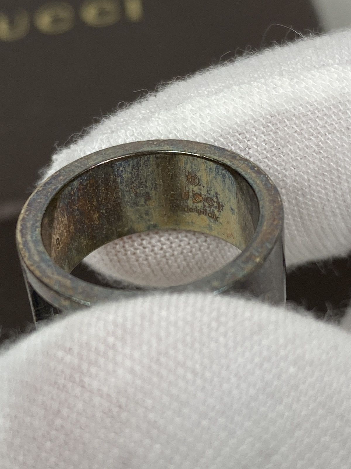 Gucci Gucci .925 Silver G Ring Size IT 9 Size ONE SIZE - 6 Thumbnail