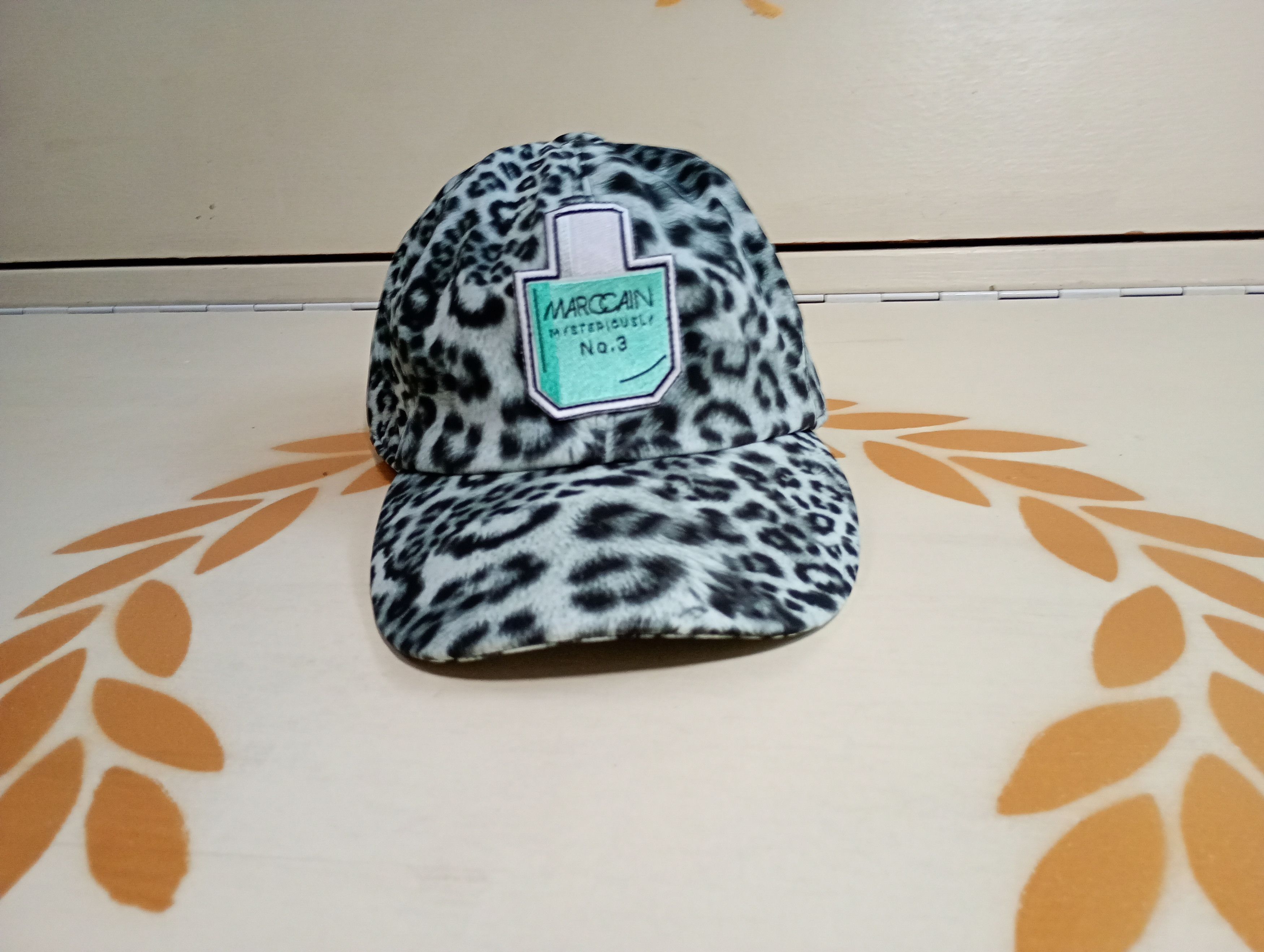 Vintage Marc Cain Leopard Print Cap Vintage Size ONE SIZE - 2 Thumbnail