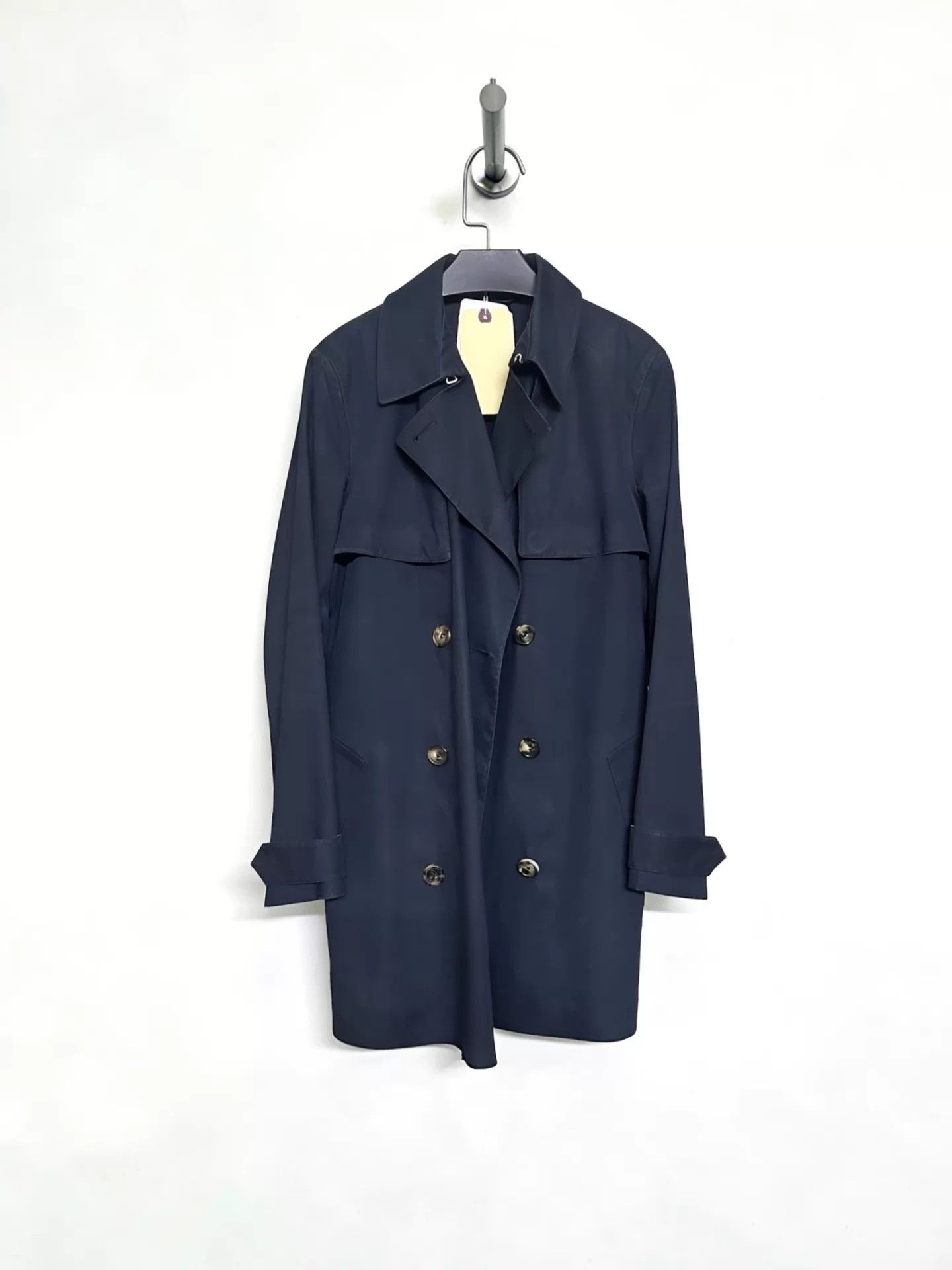 Celine Celine 1990s Vipiana Double-Breasted Trench Coat Size 40 IT Size S / US 4 / IT 40 - 1 Thumbnail