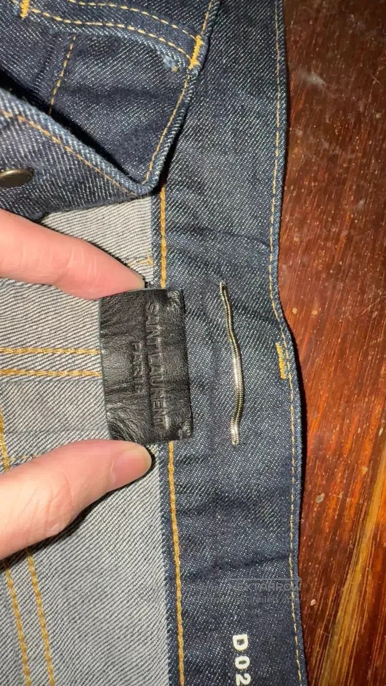 Saint Laurent Paris Saint Laurent Paris Denim Pants Size US 31 - 2 Thumbnail