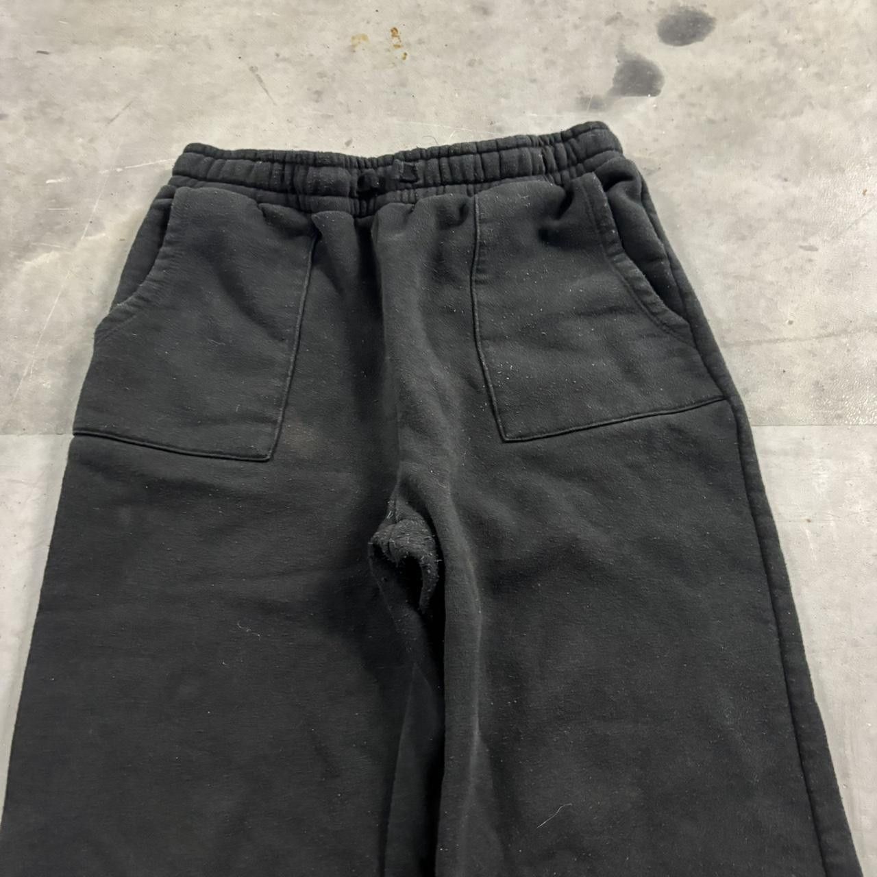 Vintage Crazy Vintage Y2K/2000s Black Streetwear Essential Sweatpants! Fits XS Size US 28 / EU 44 - 3 Thumbnail