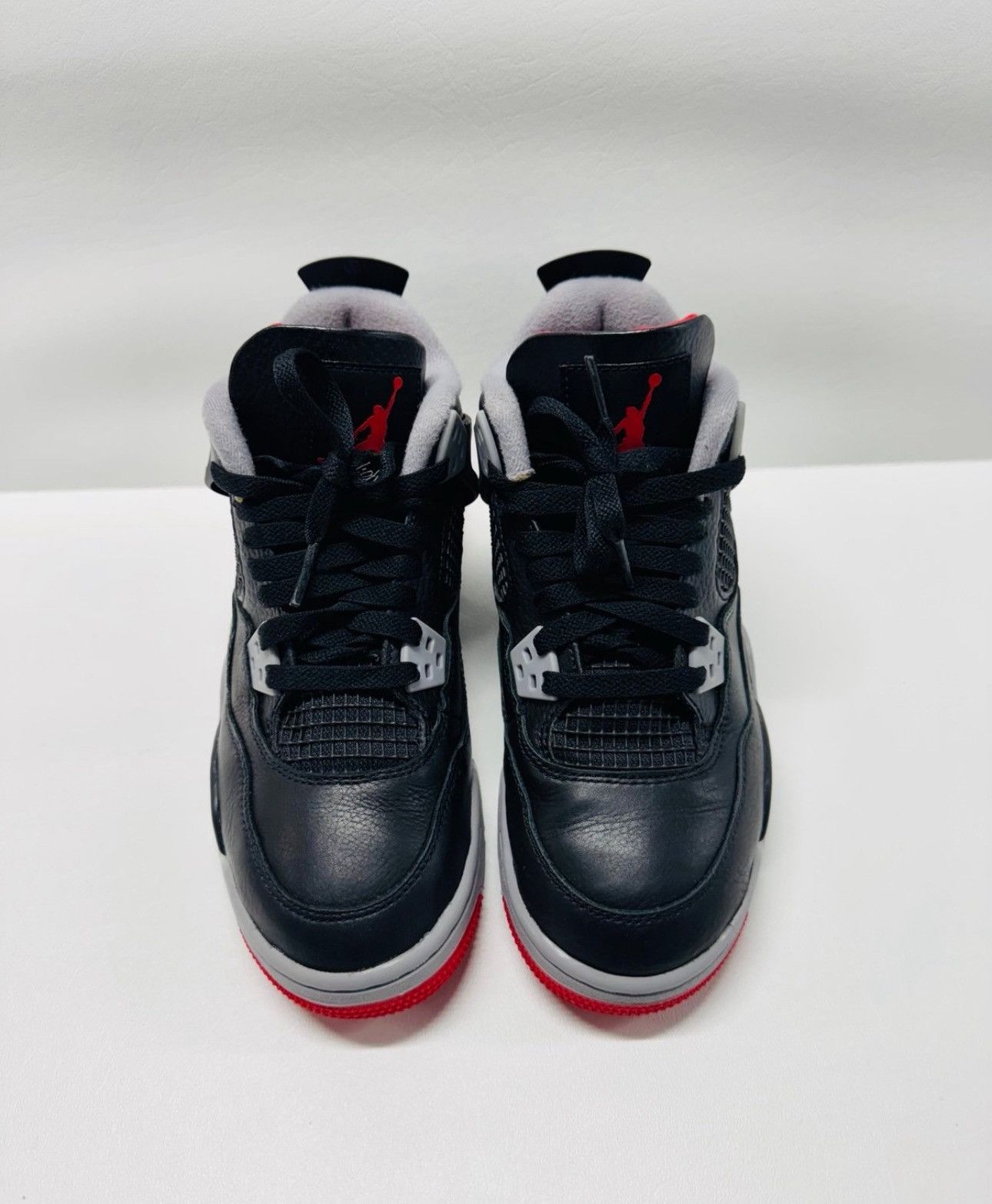 Jordan Brand Air Jordan 4 Retro Reimagined Bread Black Red Size US 5.5 / EU 38 - 4 Thumbnail