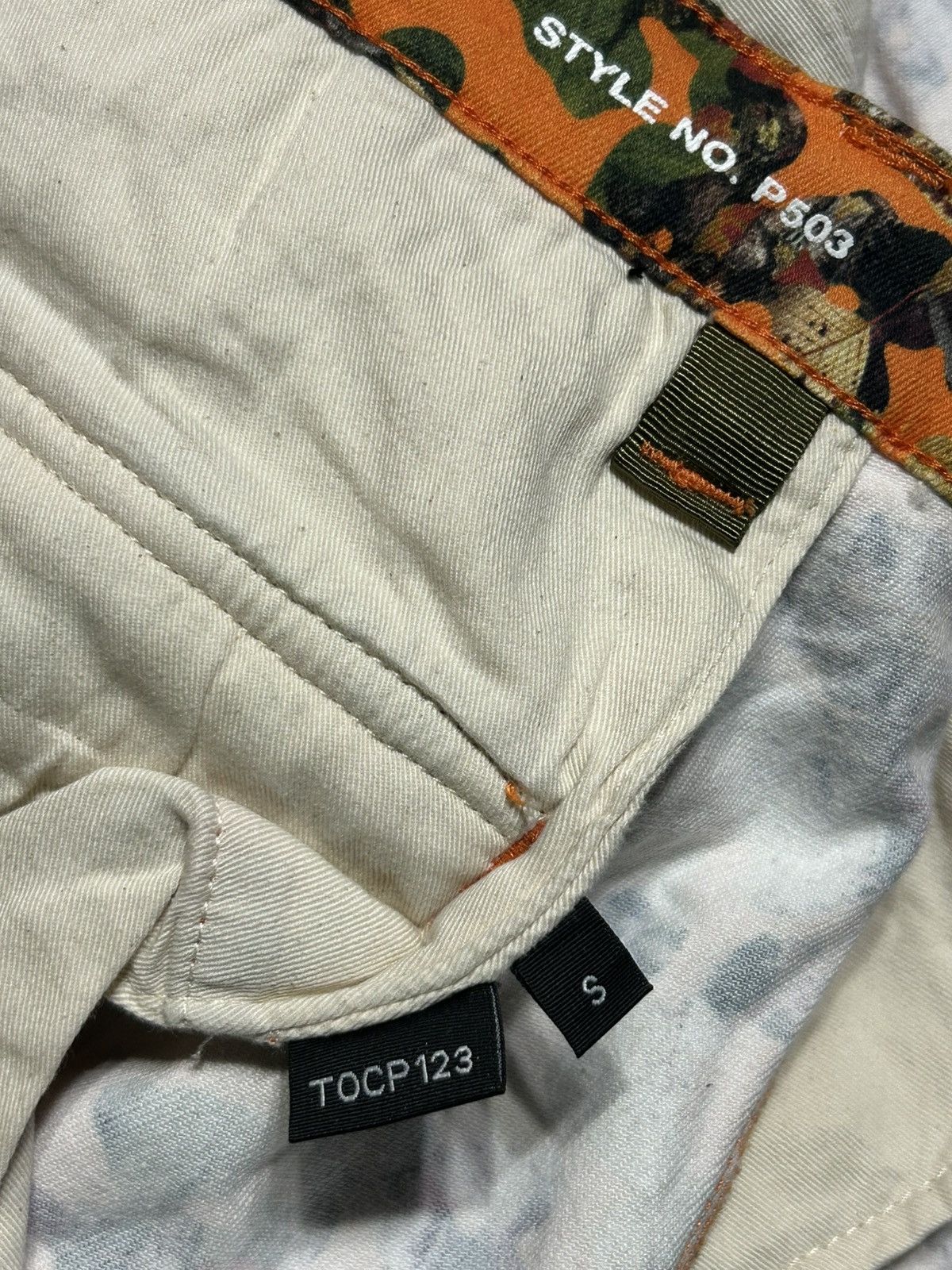 Purple Brand Purple Brand Twill Cargo Pants Orange Size US 32 / EU 48 - 7 Thumbnail