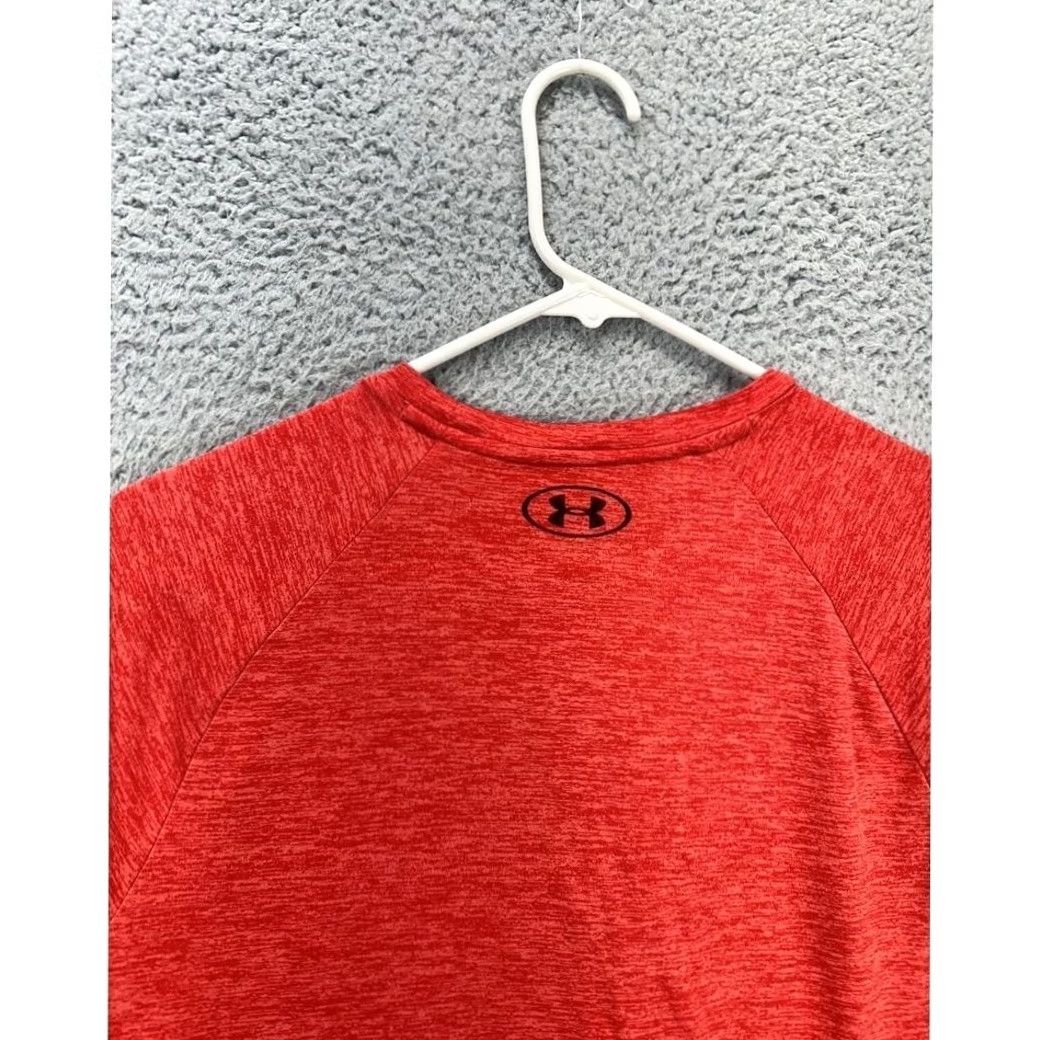 Under Armour Under Armour Shirt Mens Large Red The Tech Tee HeatGear Athletic Raglan Sleeve Size US L / EU 52-54 / 3 - 5 Thumbnail