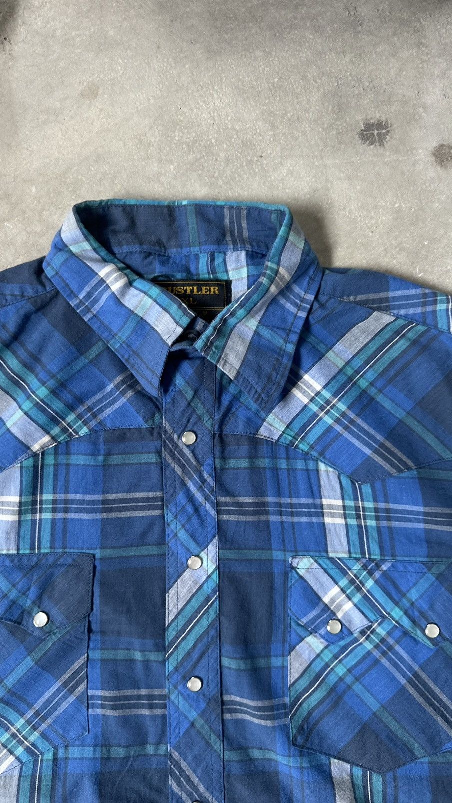 Rustler VINTAGS RUSTLER BY WRAGLER PEARL SNAP WESTERN SHIRT Size US XL / EU 56 / 4 - 5 Thumbnail