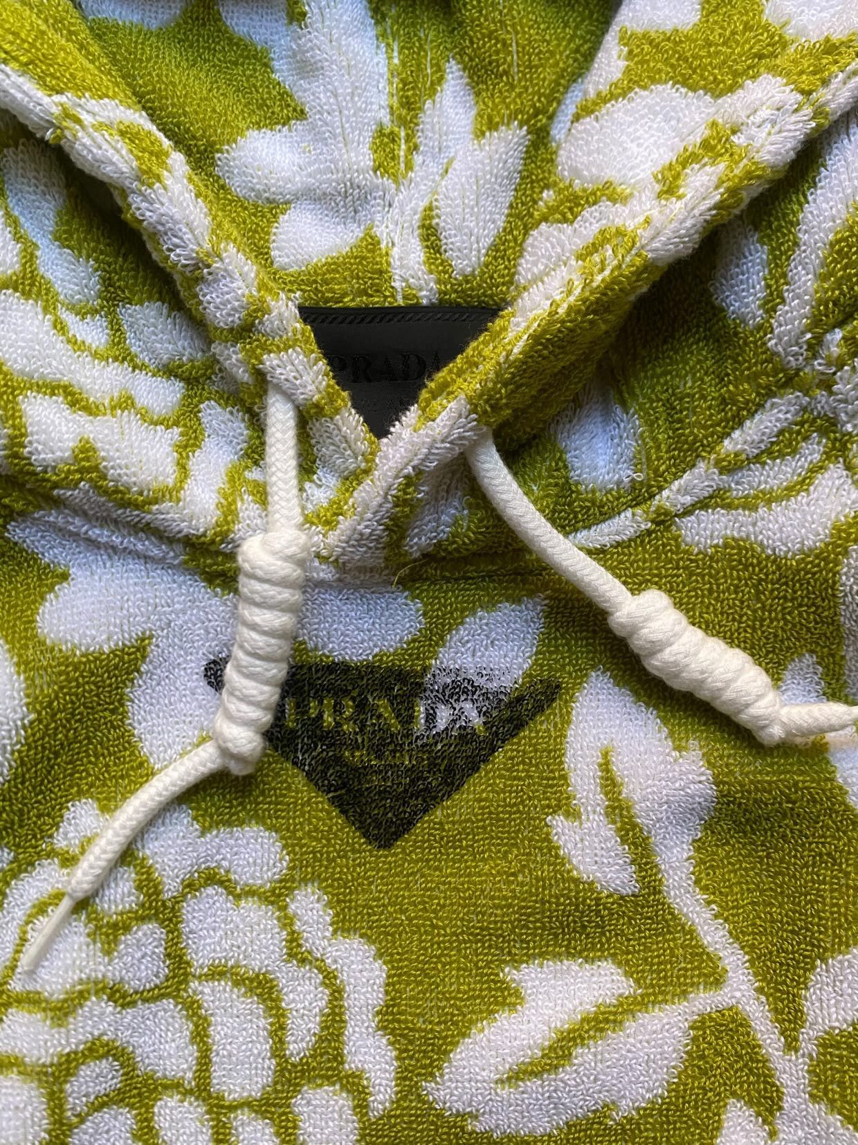 Prada Prada Oversize Terry Hoodie Size US S / EU 44-46 / 1 - 4 Thumbnail