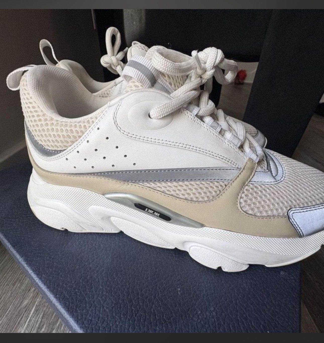 Dior Dior B22 calf mesh sneaker Size US 10 / EU 43 - 2 Thumbnail