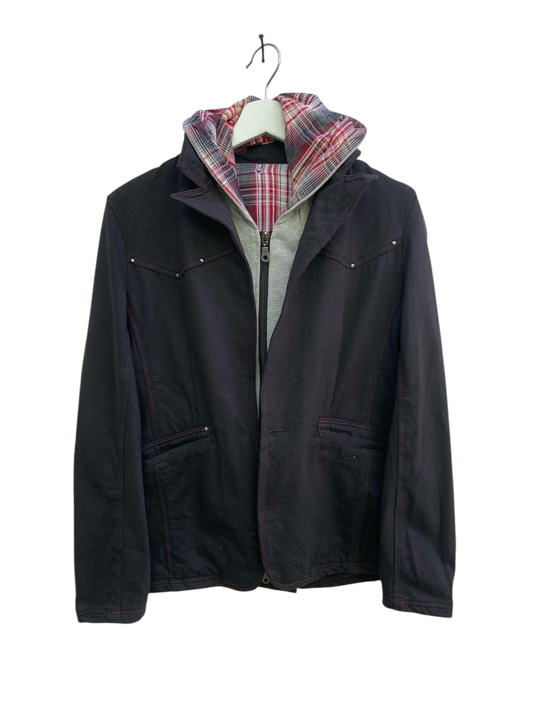 In The Attic Vtg In The Attic Homme Hoodie Jacket Size US S / EU 44-46 / 1 - 2 Thumbnail