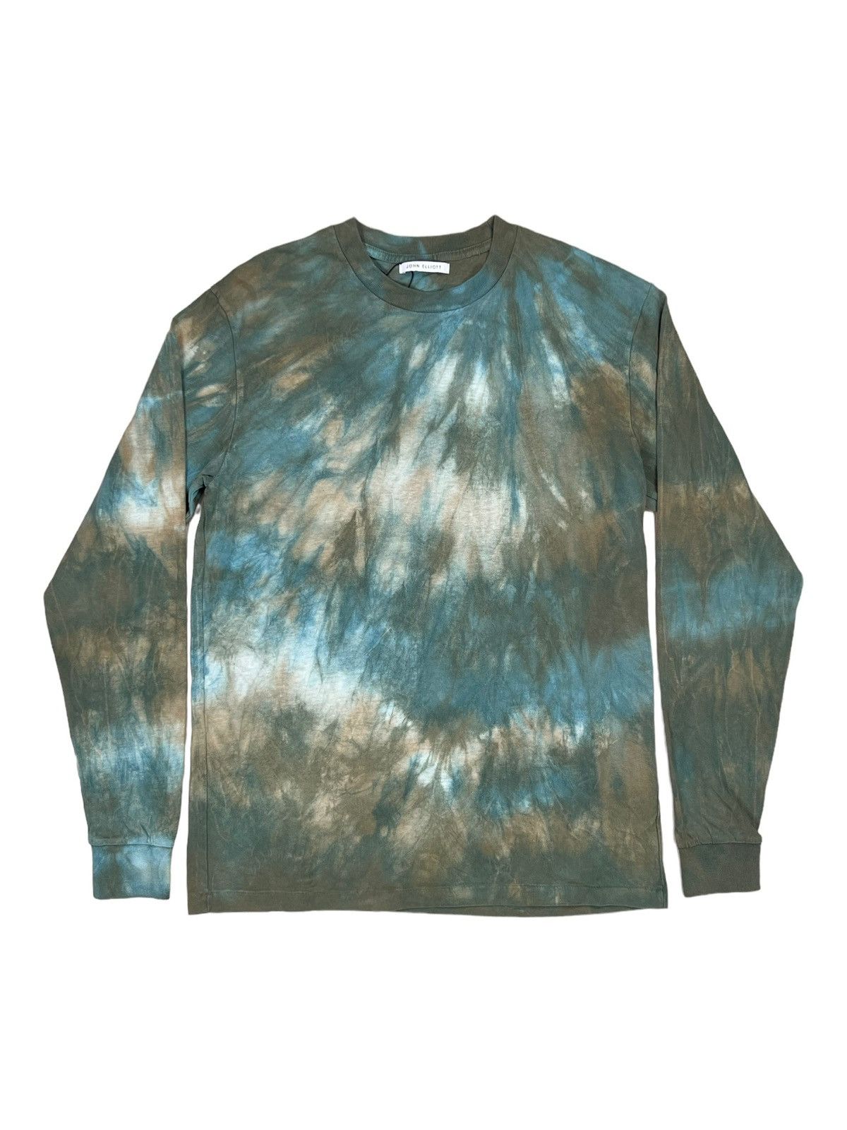John Elliott John Elliott University Tee Sorrel Tie Dye Long Sleeve Shirt Size US XS / EU 42 / 0 - 1 Thumbnail