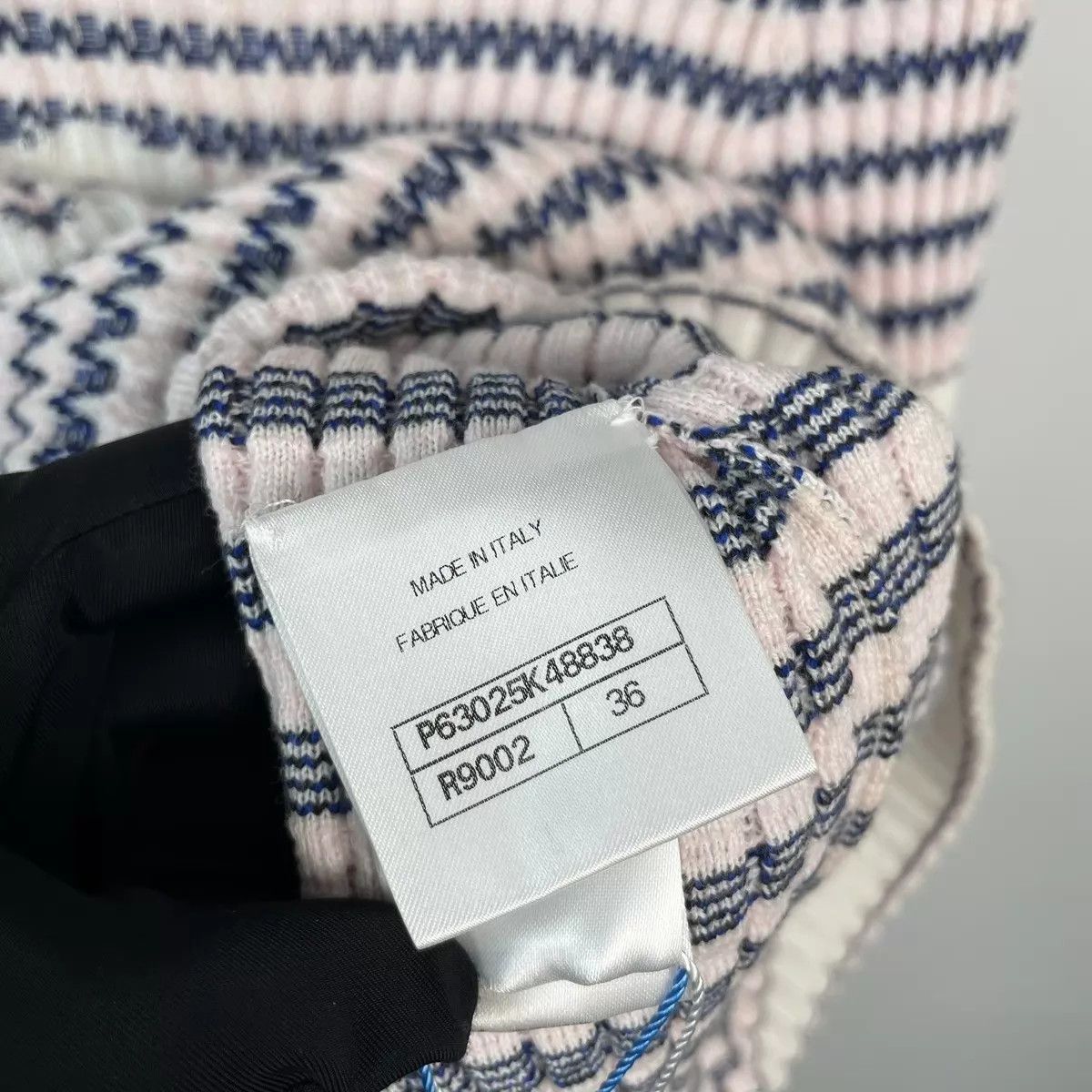 Chanel Chanel color blocked knit sweater FR36 Size XS / US 0-2 / IT 36-38 - 5 Thumbnail