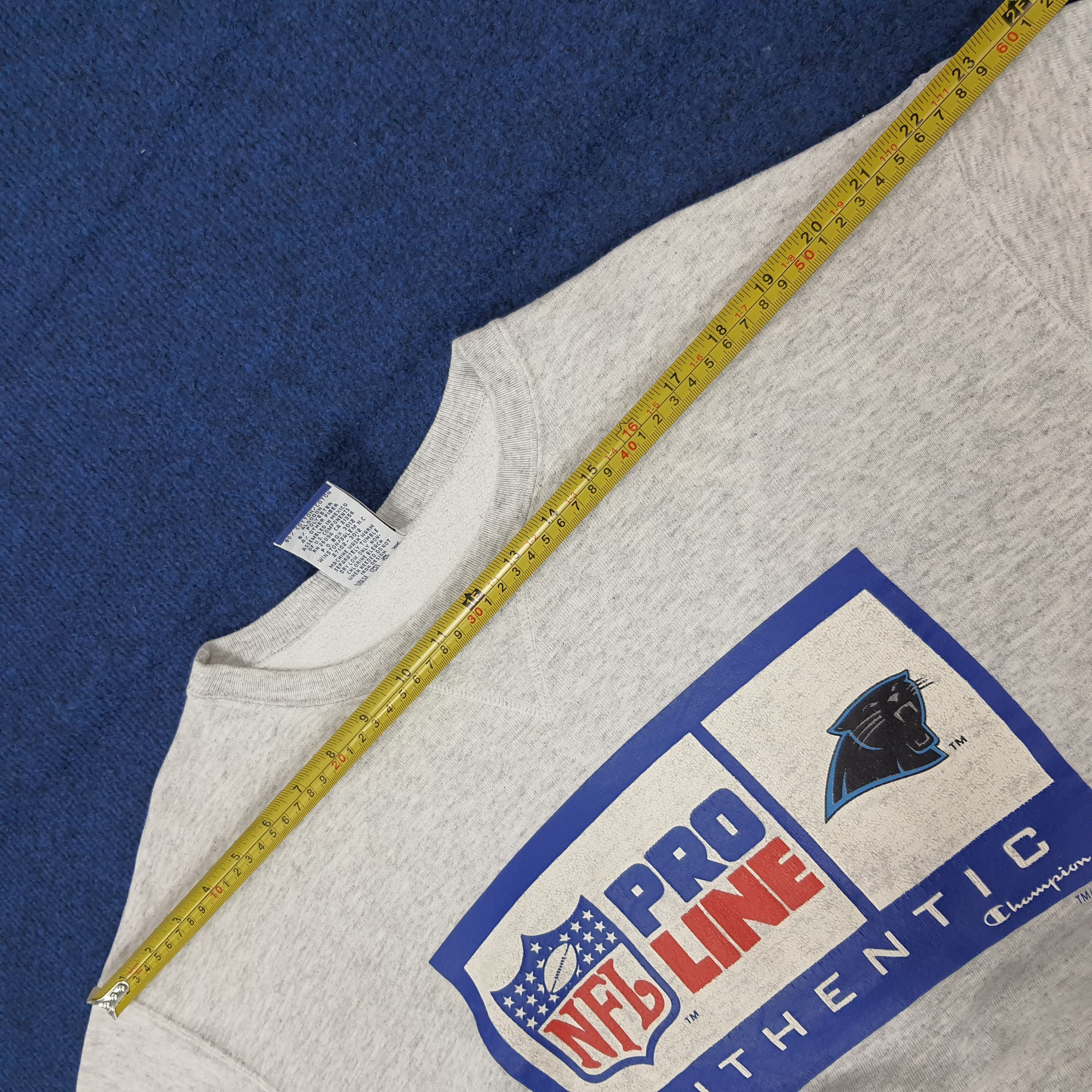 Champion Vintage NFL Pro Line Carolina Panthers Sweatshirt C275N16 Size US XL / EU 56 / 4 - 10 Thumbnail