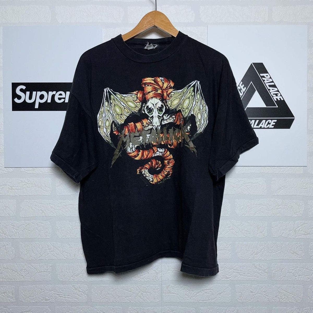 Band Tees Vintage 1992 Metallica Wherever I May Roam (Pink Floyd) Size US XL / EU 56 / 4 - 1 Thumbnail
