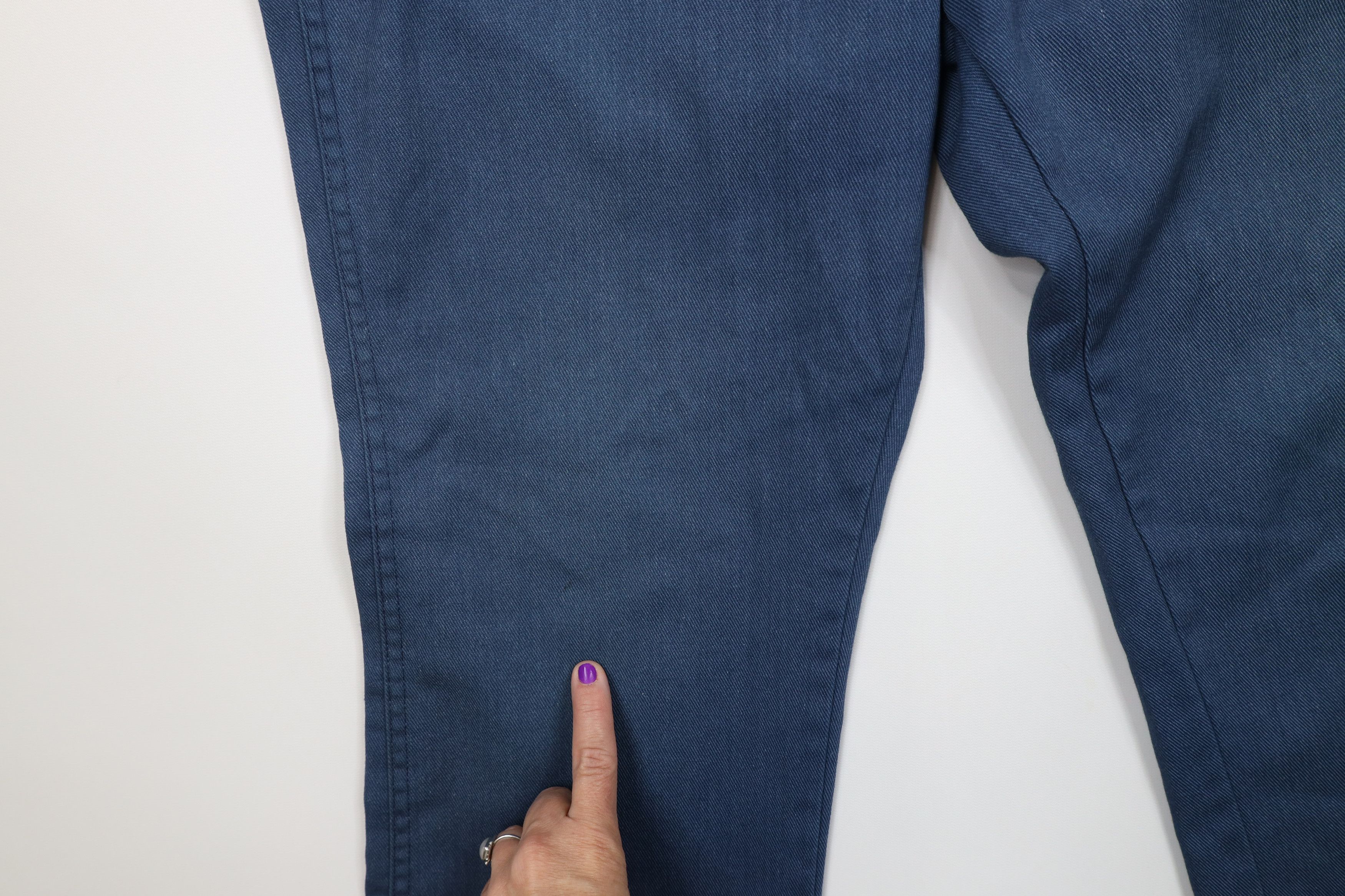 Dickies Vintage 70s Dickies Workwear Flared Wide Leg Pants Blue USA Size US 36 / EU 52 - 6 Thumbnail