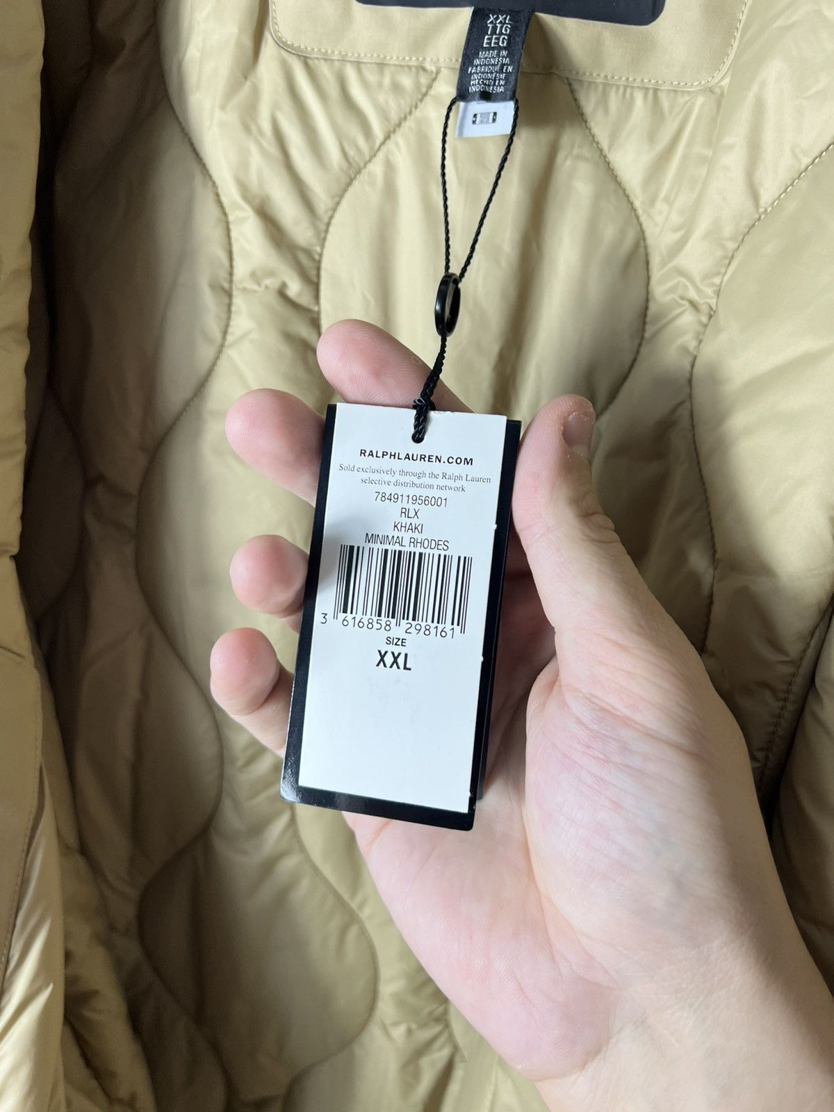 Polo Ralph Lauren 🧥 NWT RLX Ralph Lauren Water-Repellent Faille Hooded Jacket Size US XXL / EU 58 / 5 - 16 Thumbnail