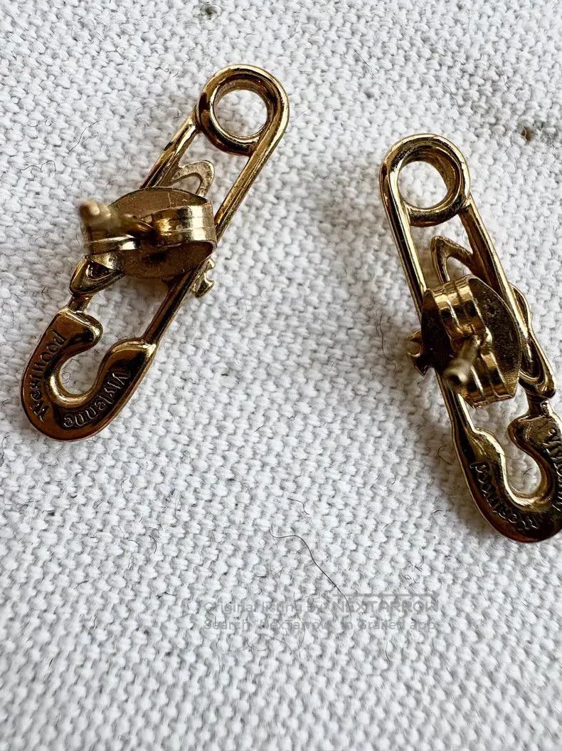 Vivienne Westwood Vivienne Westwood Ivory White Saturn Brooch Earrings Size ONE SIZE - 5 Thumbnail