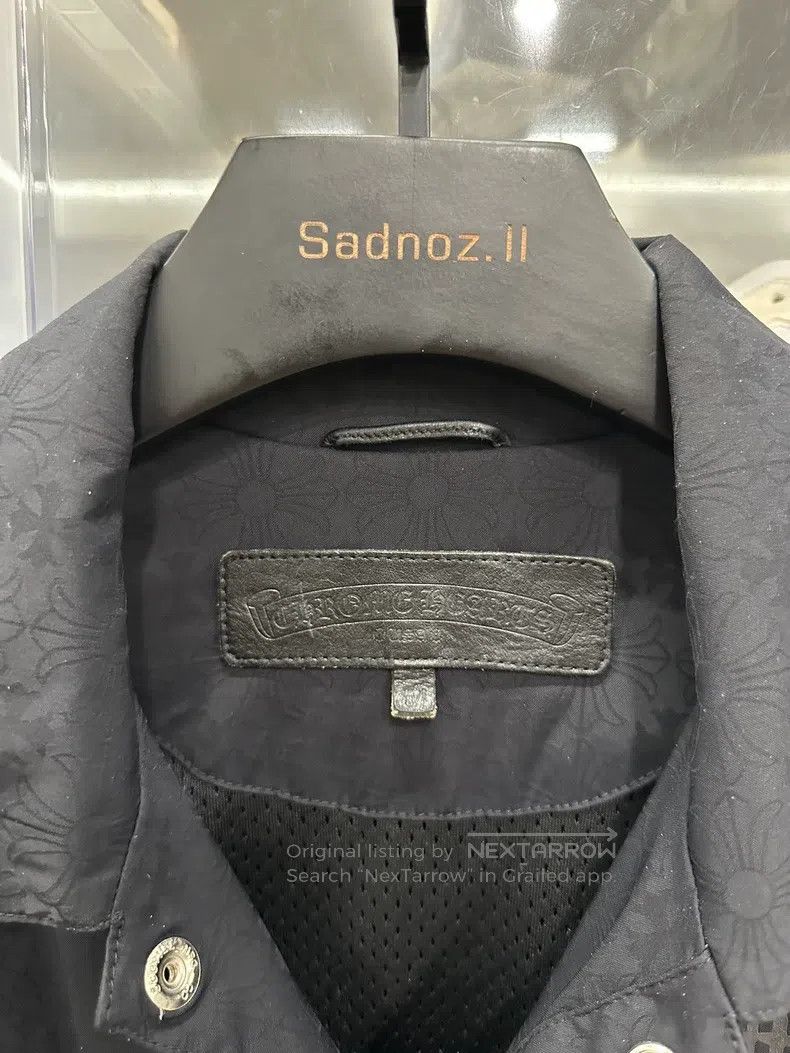 Chrome Hearts CHROME HEARTS Size M Sanskrit dark coach jacket Size US M / EU 48-50 / 2 - 6 Thumbnail