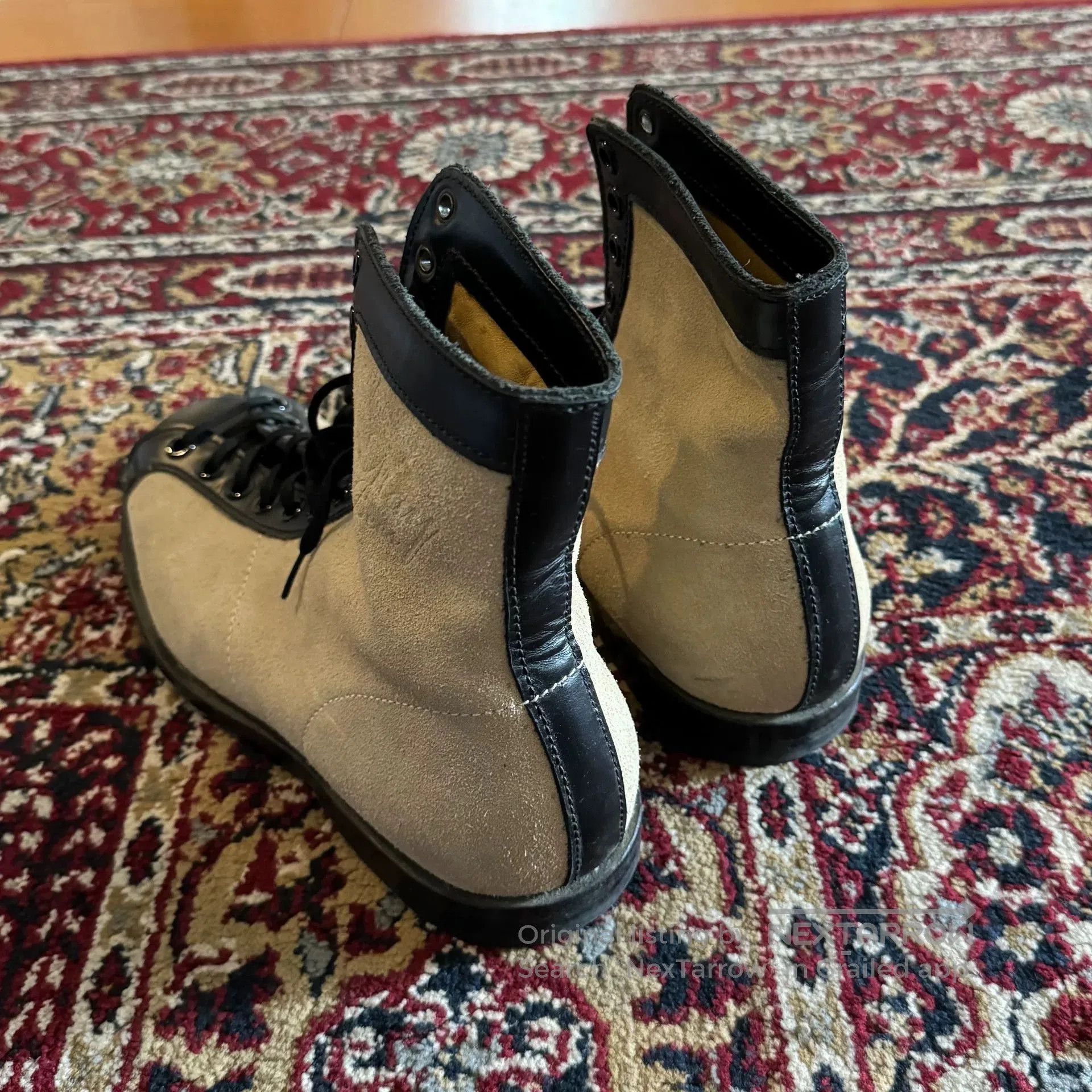 Vintage Goodyear Suede Retro Motorcycle Boots. Size US 6 / IT 36 - 6 Thumbnail