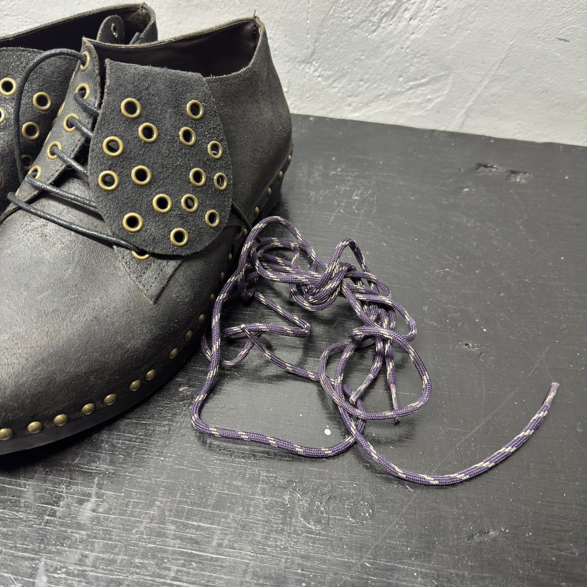 Maison Margiela Maison Margiela Metal Toe Derby Boots Size US 9 / EU 42 - 13 Thumbnail