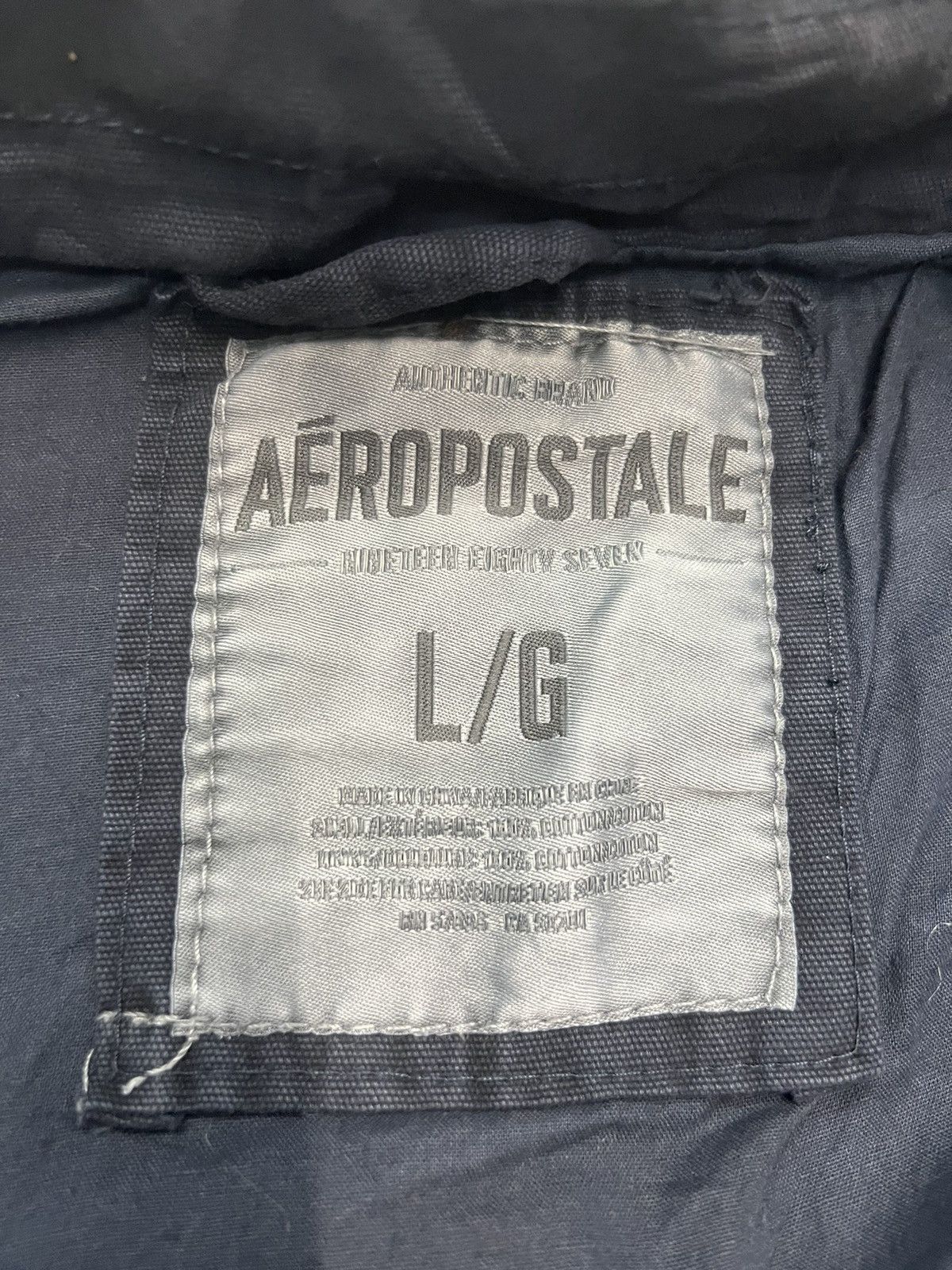 Aeropostale AEROPOSTALE ZIPPER JACKET Size US L / EU 52-54 / 3 - 7 Thumbnail