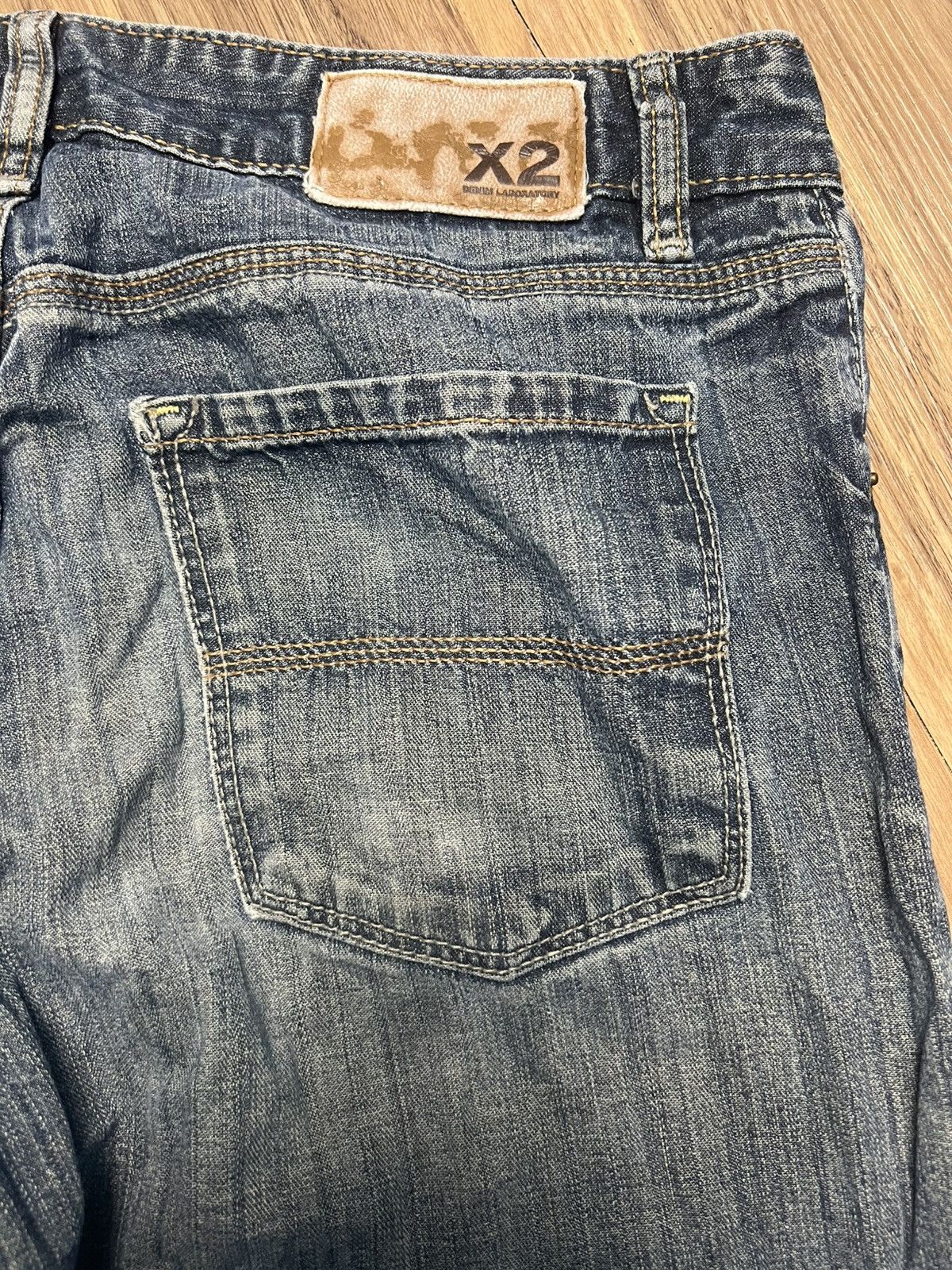 X2 X2 Denim Laboratory Men's Straight Leg Jeans (43) Size US 32 / EU 48 - 11 Thumbnail
