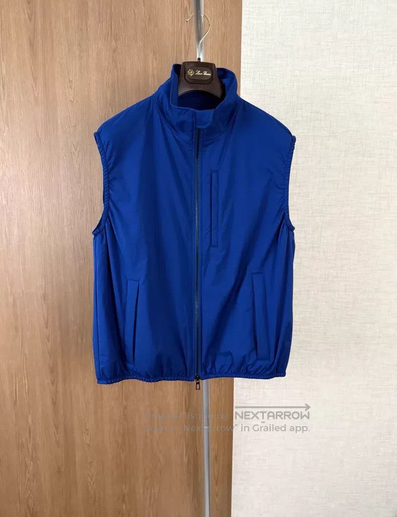 Loro Piana Loro Piana Men's Tech Fabric Vest Size US M / EU 48-50 / 2 - 8 Thumbnail
