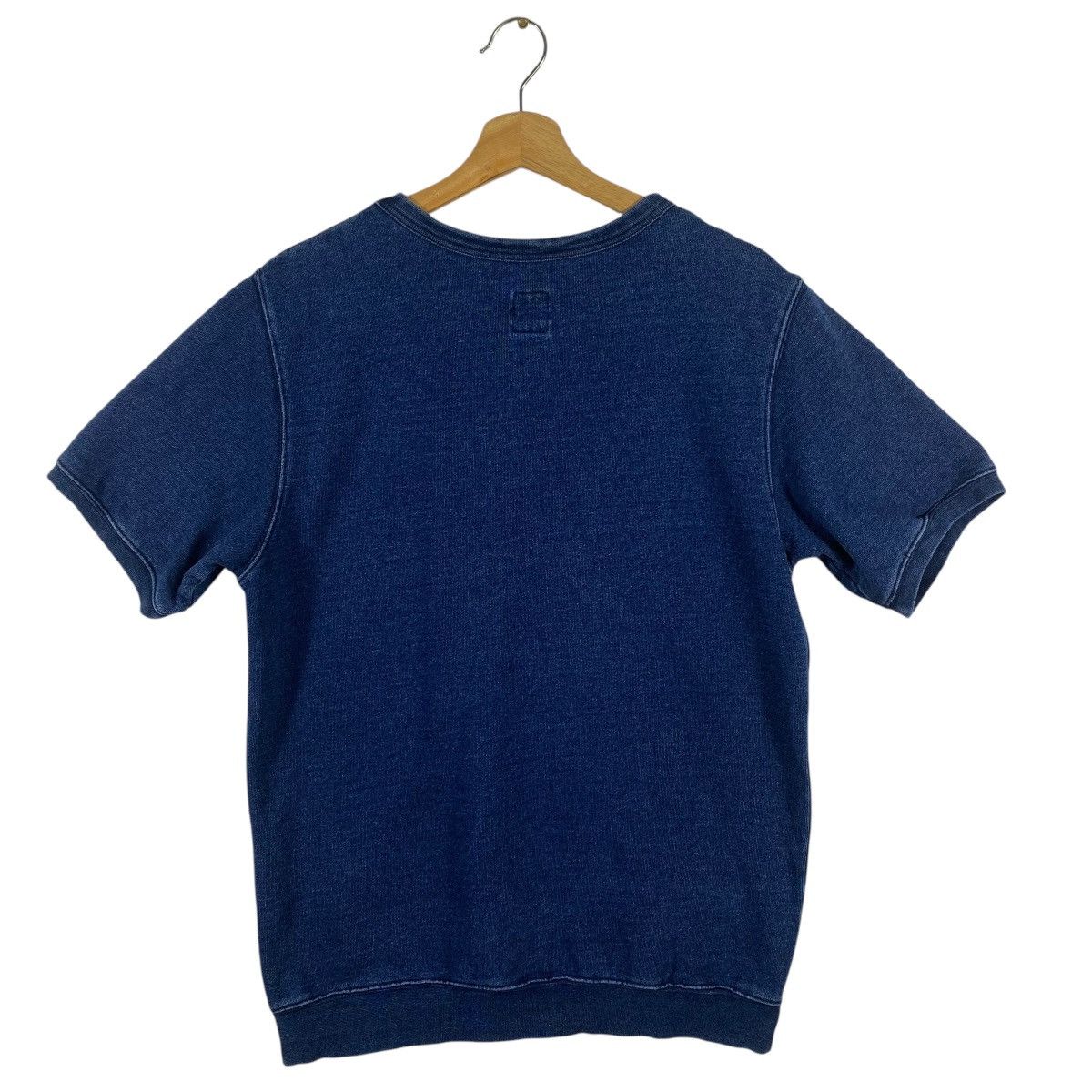 Stussy Stussy Short Sleeve Sweatshirt M Size Indigo Colour Size US M / EU 48-50 / 2 - 10 Thumbnail