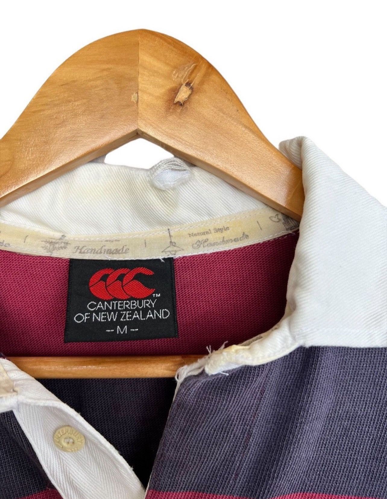 Canterbury of New Zealand Vintage 90s Centerbury Of New Zealand Rugby Polo Shirt Size US L / EU 52-54 / 3 - 7 Thumbnail