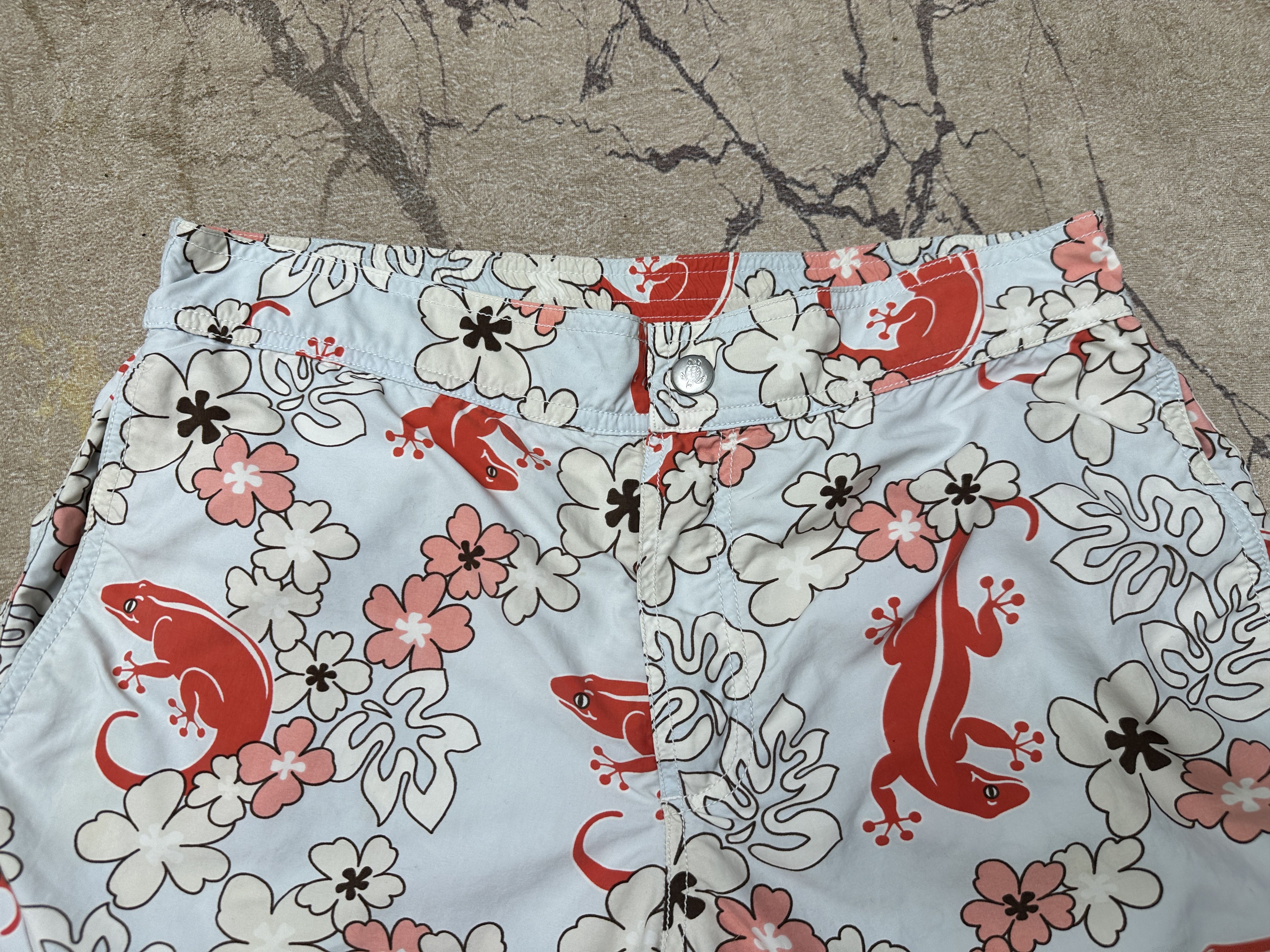 Vilebrequin Vilebrequin Lizard Beach Shorts Trunks Bathing Suit Size L Size US 36 / EU 52 - 9 Thumbnail