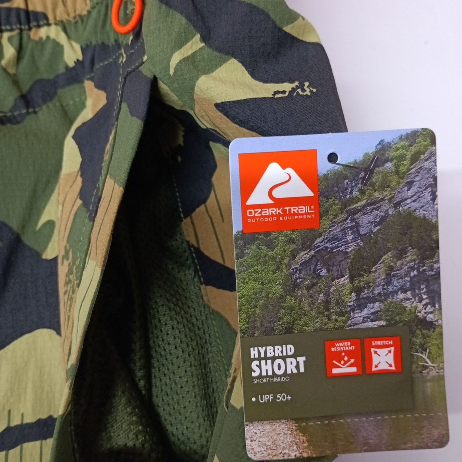 Other Ozark Trail Men's Water Resist Camo Hybrid Shorts Size 2XL Size US 42 / EU 58 - 3 Thumbnail