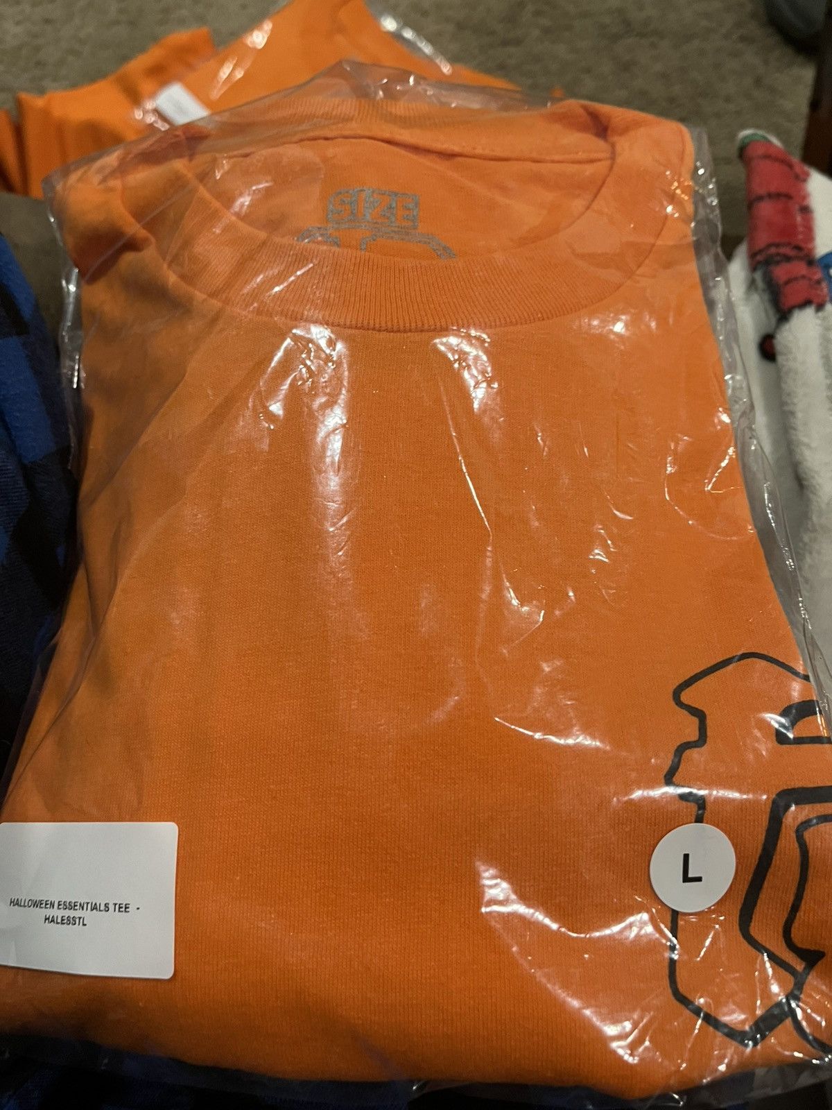 Japanese Brand × Rap Tees Classic Orange RR Tee Size US L / EU 52-54 / 3 - 3 Thumbnail