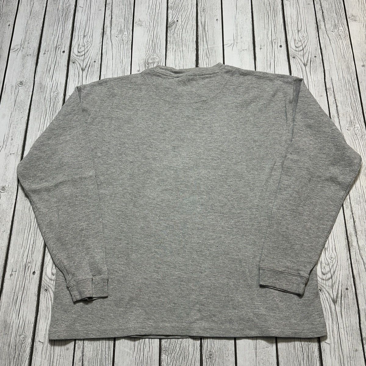 NCAA × Vintage Vintage Carolina Tar Heels thermal long sleeve shirt Size US XL / EU 56 / 4 - 2 Thumbnail