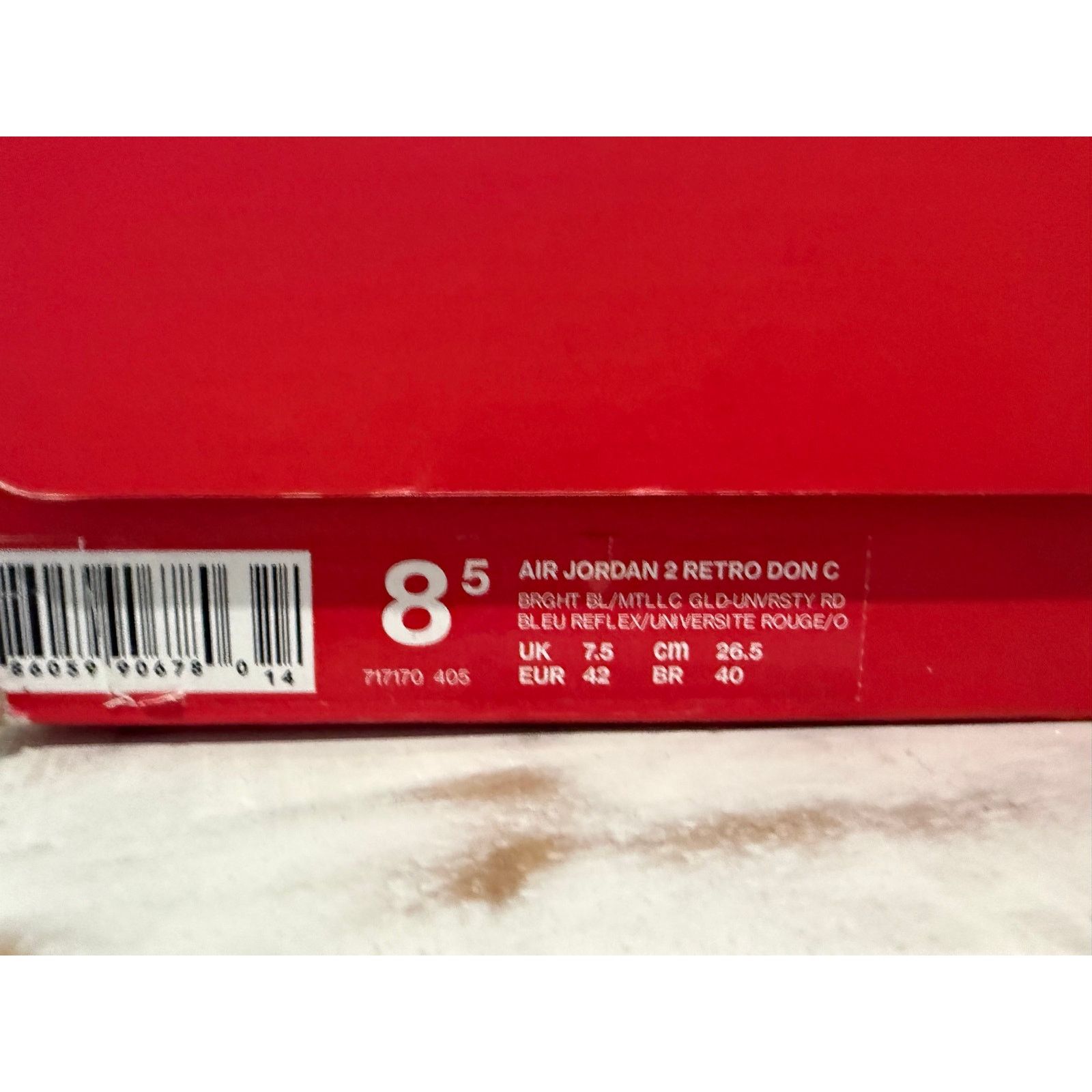 Jordan Brand Jordan 2 Retro Just Don Size 8.5 DS 717170-405 RARE Size US 8.5 / EU 41-42 - 12 Thumbnail