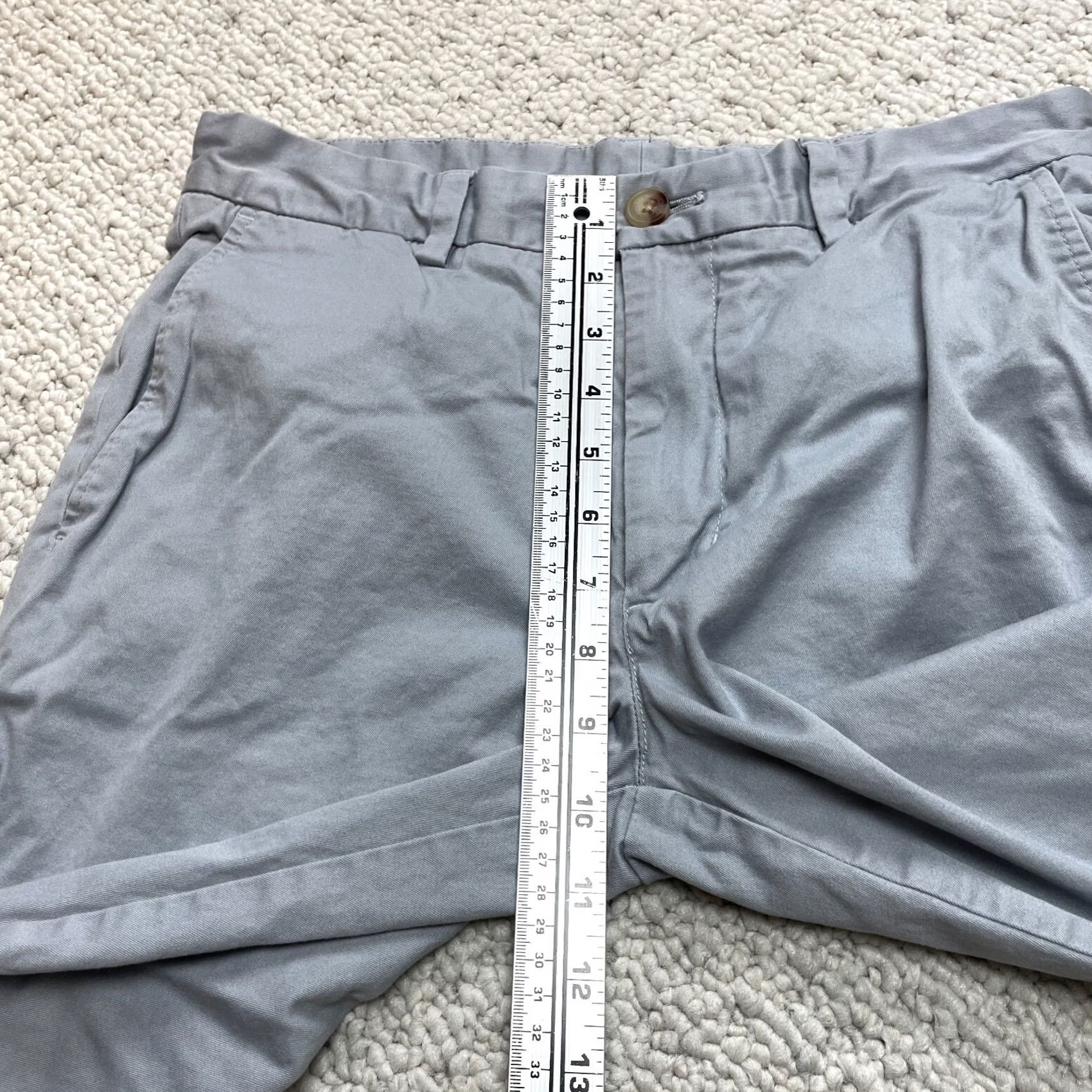 Vineyard Vines VINEYARD VINES Breaker Shorts Men 30 Light Blue Cotton Pockets 11" Inseam Chino Size US 30 / EU 46 - 4 Thumbnail