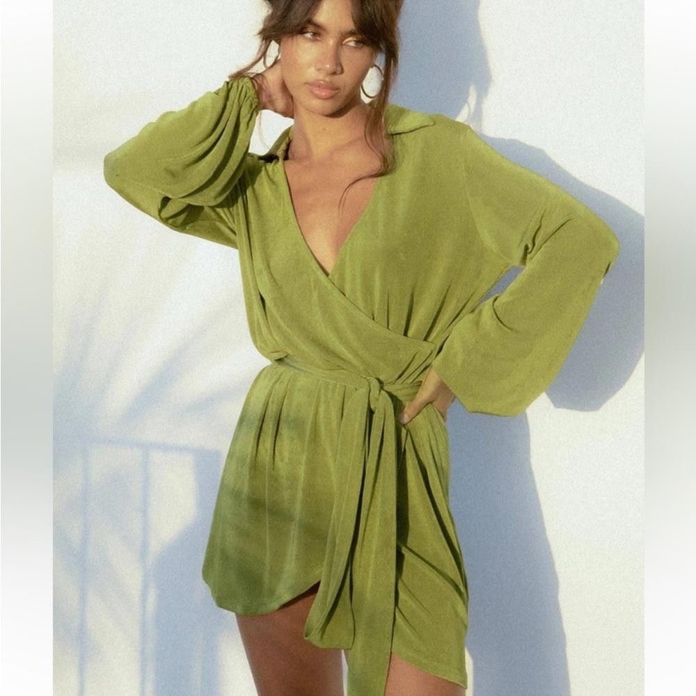 Designer Princess Polly l NWT Party Time Faux Wrap Mini Dress Size 4 Size S / US 4 / IT 40 - 9 Thumbnail