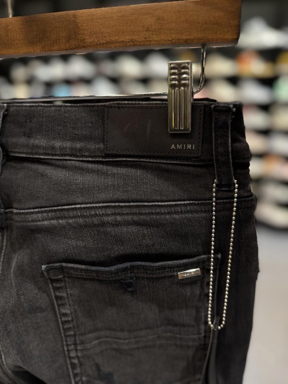 Amiri Size 31 - Amiri Slash Black Jeans 100% Authentic NEW Size US 31 - 10 Thumbnail