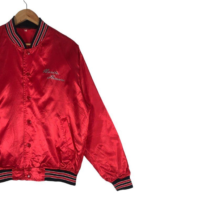 Vintage Vintage Narita Satin Varsity Jacket Size US M / EU 48-50 / 2 - 4 Thumbnail