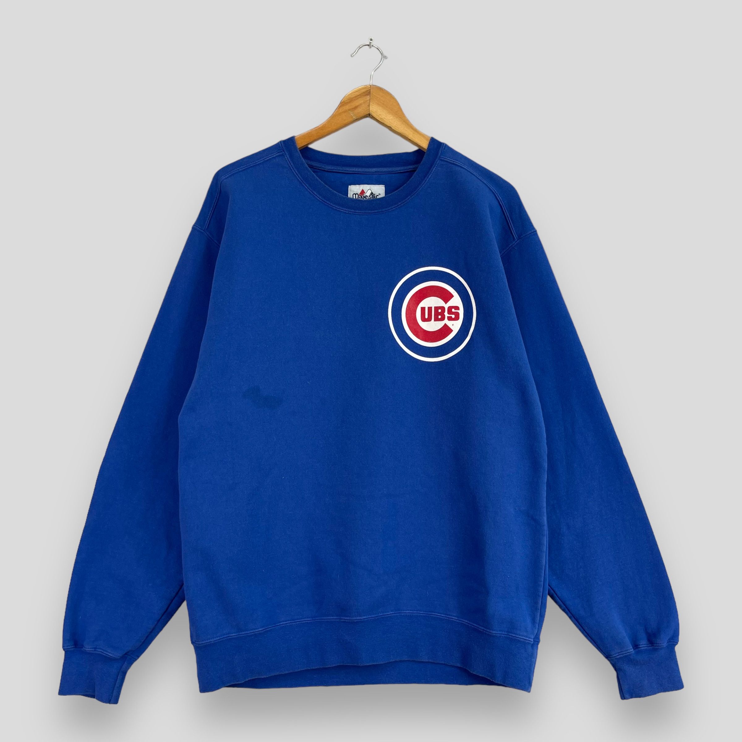 Vintage Y2K Chicago Cubs MLB Baseball Crewneck Sweatshirt Team 