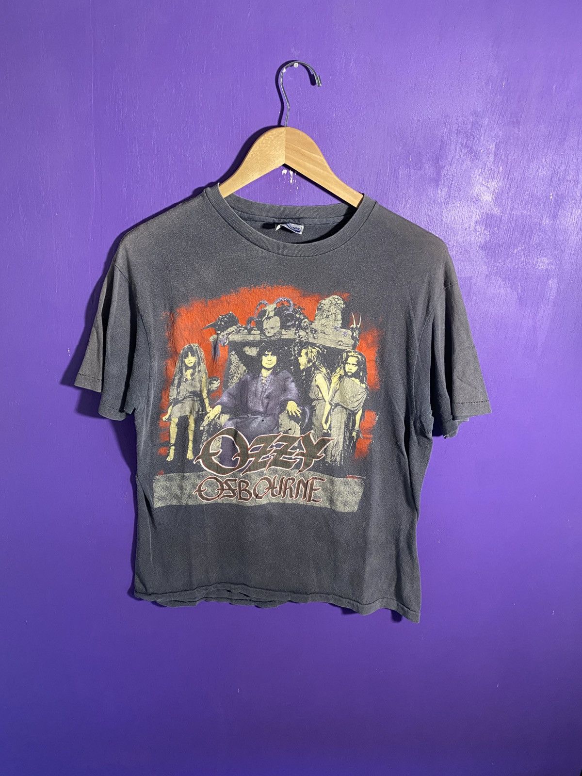 Band Tees Vintage 88/89 Ozzy Osbourne no rest for the wicked tour tee Size US M / EU 48-50 / 2 - 1 Thumbnail