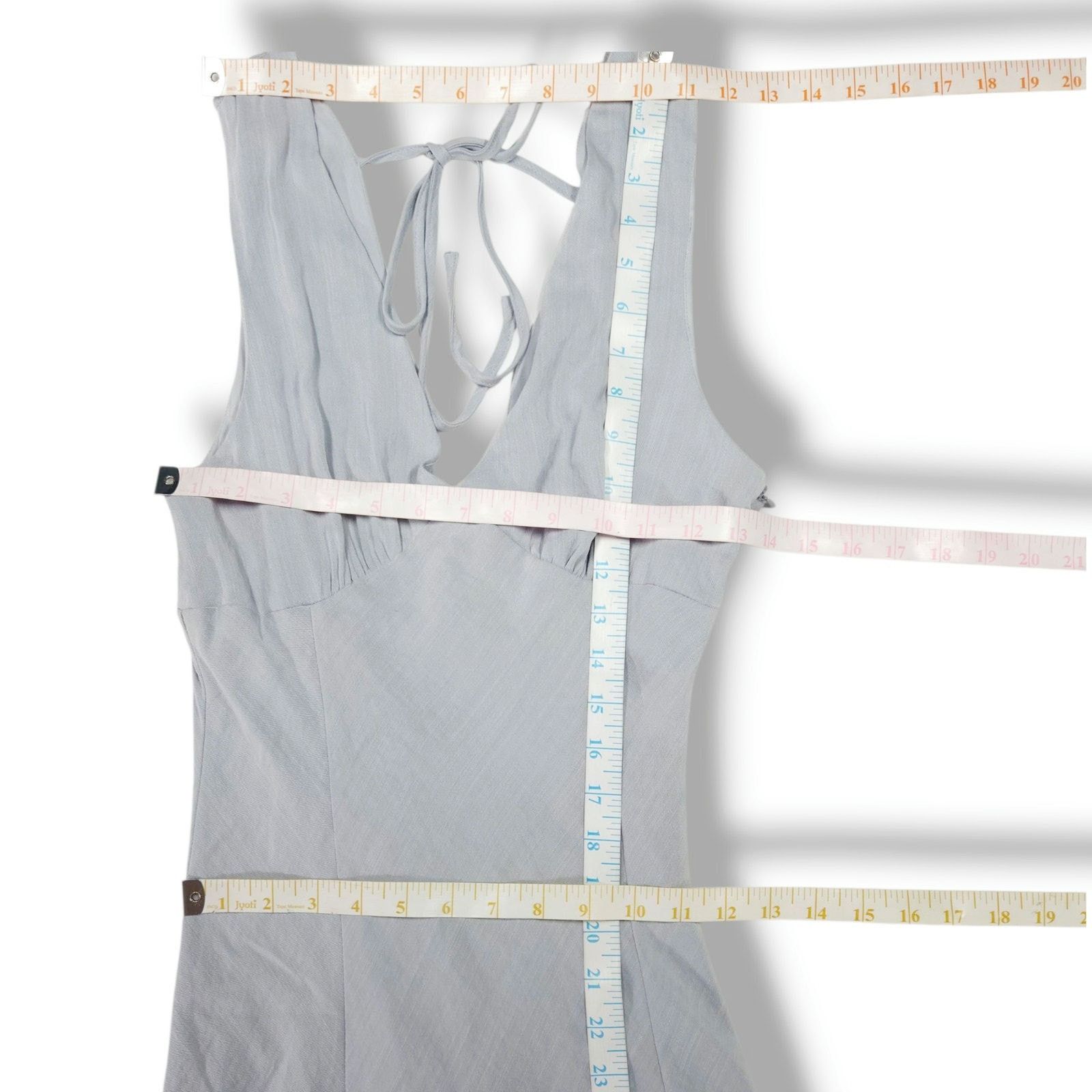 Other Le Lis Midi Dress Baby Blue M Elegant Luxury Summer Wedding Size M / US 6-8 / IT 42-44 - 6 Thumbnail